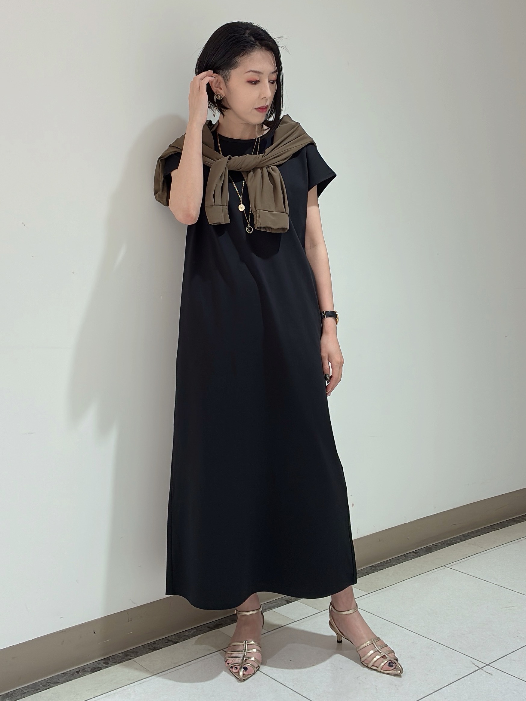 環さんの「UNTITLED｜【古畑星夏さん着用/洗える】シアーブルゾン」を使ったコーディネート