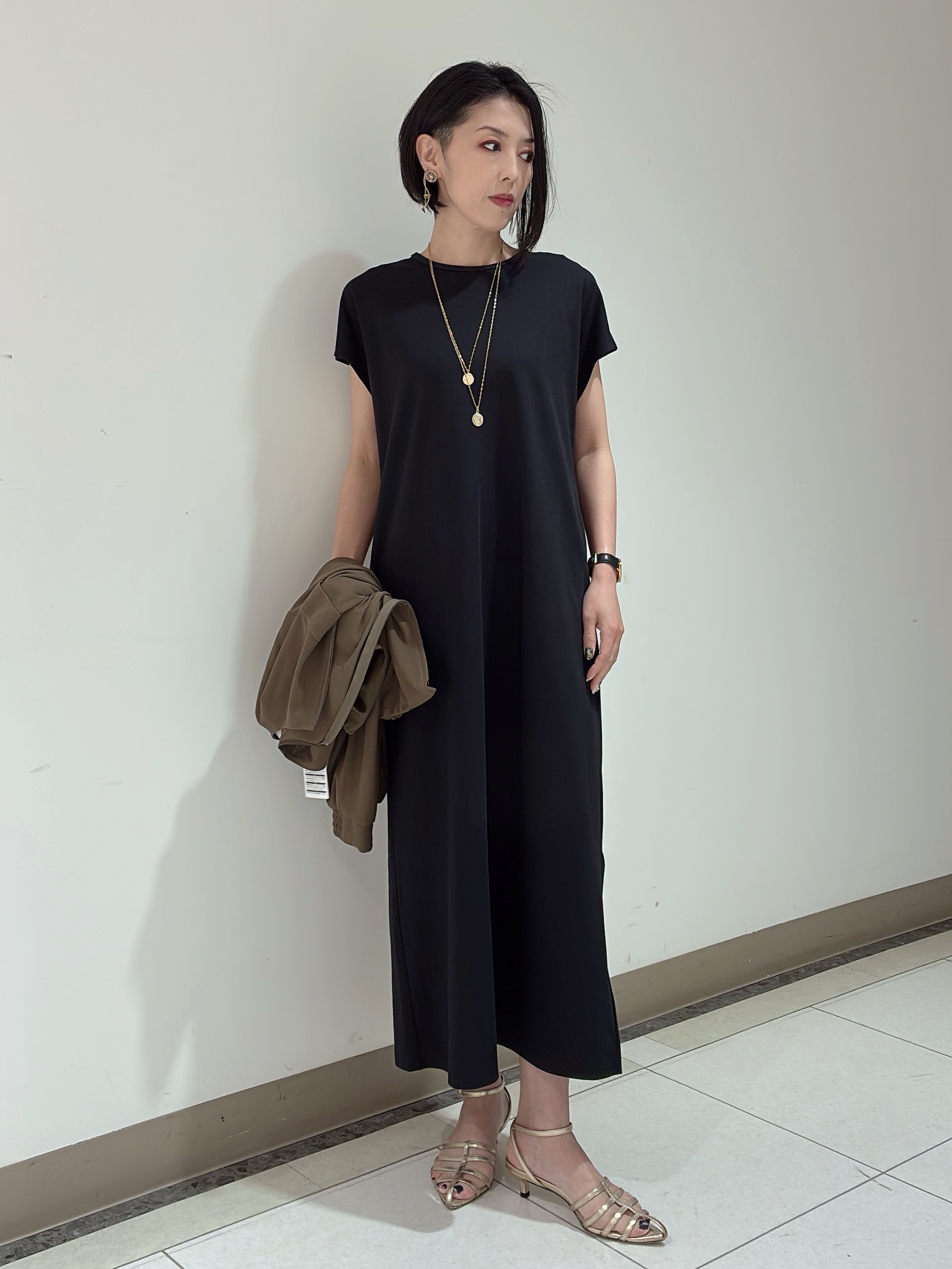 環さんの「UNTITLED｜【古畑星夏さん着用/洗える】シアーブルゾン」を使ったコーディネート