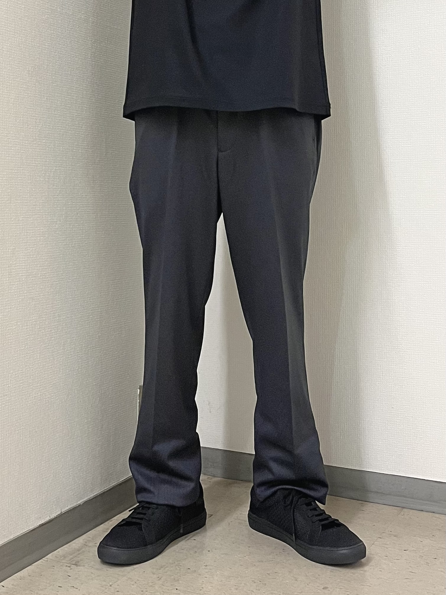 URAさんの「TAKEO KIKUCHI｜【BOWLER HAT LABEL】ピンヘッドジャージ ジャケット」を使ったコーディネート