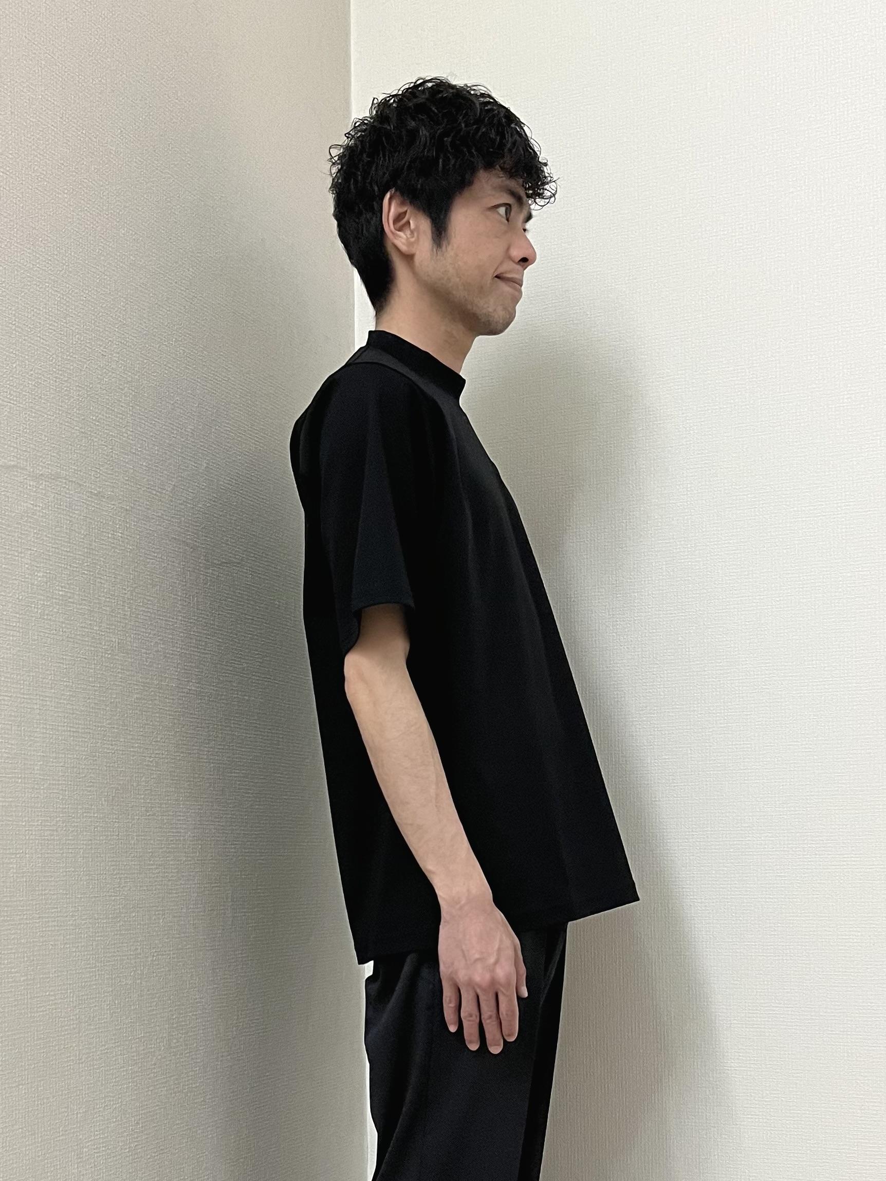 URAさんの「TAKEO KIKUCHI｜【BOWLER HAT LABEL】ピンヘッドジャージ ジャケット」を使ったコーディネート