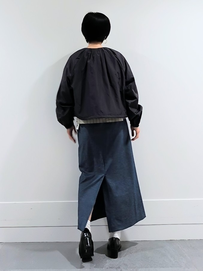 ミズタさんの「UNTITLED｜【セットアップ可/はっ水】シャイニータイプライターブルゾン」を使ったコーディネート