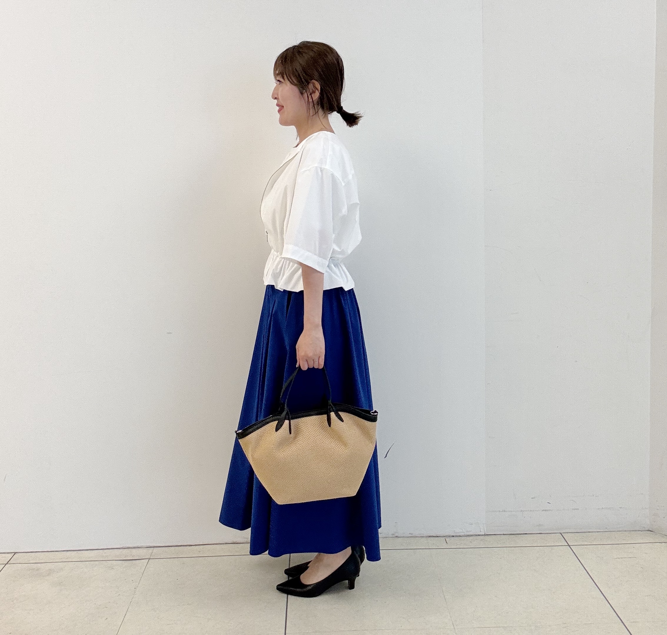 yoshiyaさんの「INDIVI｜【UVケア／選べるグラフィック】スムースジャージTシャツ」を使ったコーディネート