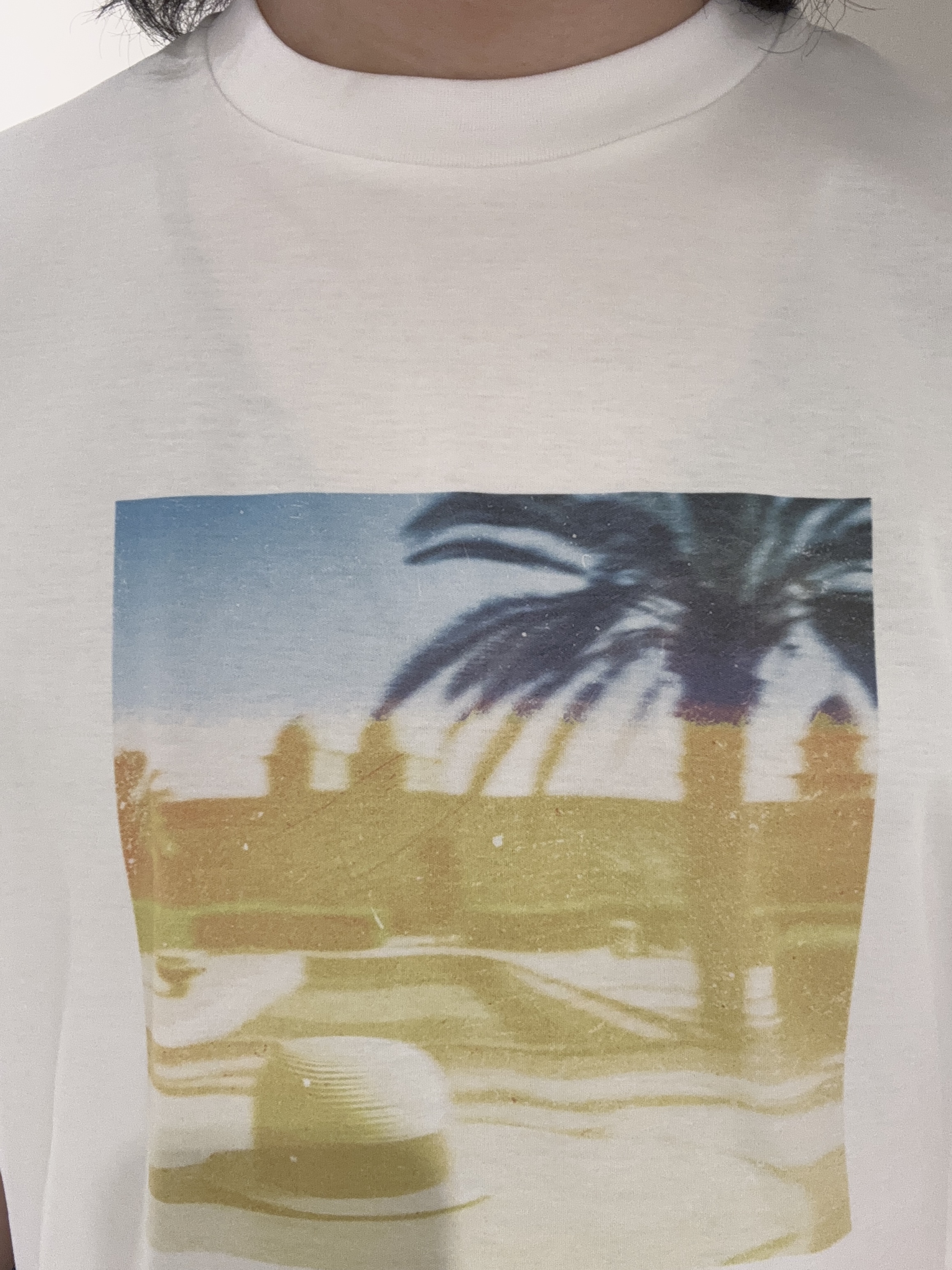 及川さんの「TAKEO KIKUCHI｜マラケシュ フォト Tシャツ」を使ったコーディネート