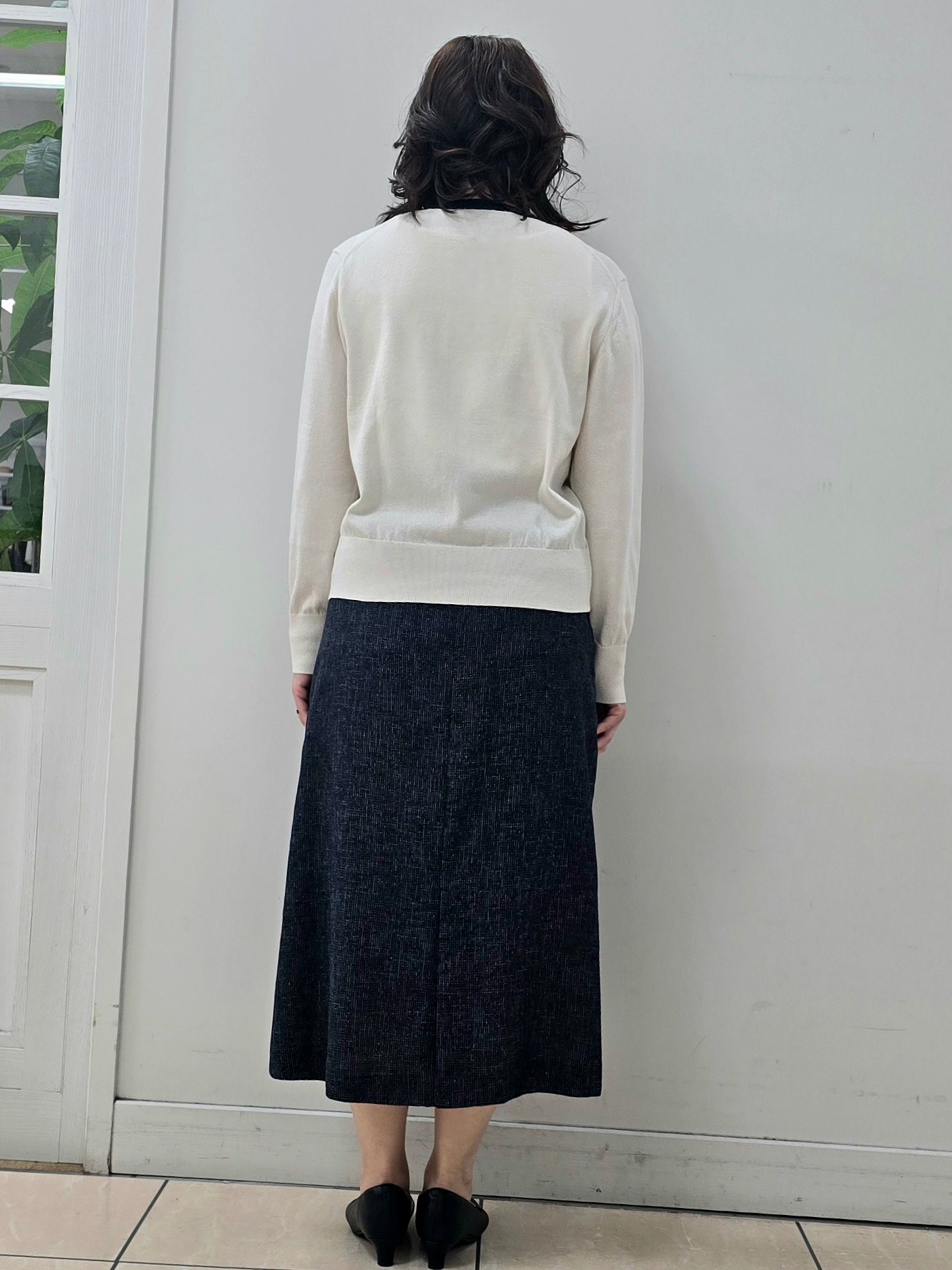 fkeさんの「Reflect｜【アンサンブル可】バイカラーカーディガン」を使ったコーディネート