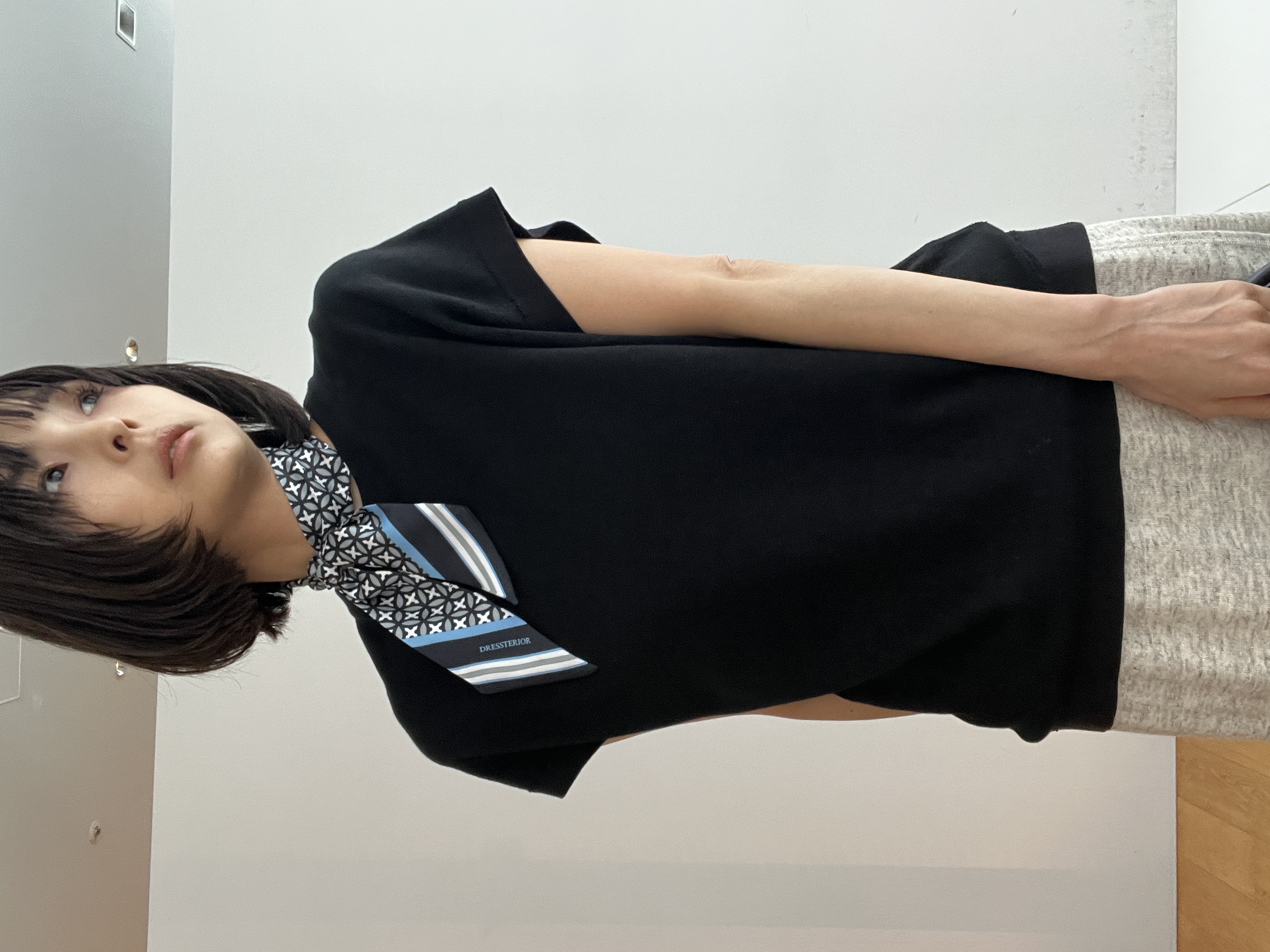 misaさんの「DRESSTERIOR｜ウーヴンレザートートバック」を使ったコーディネート