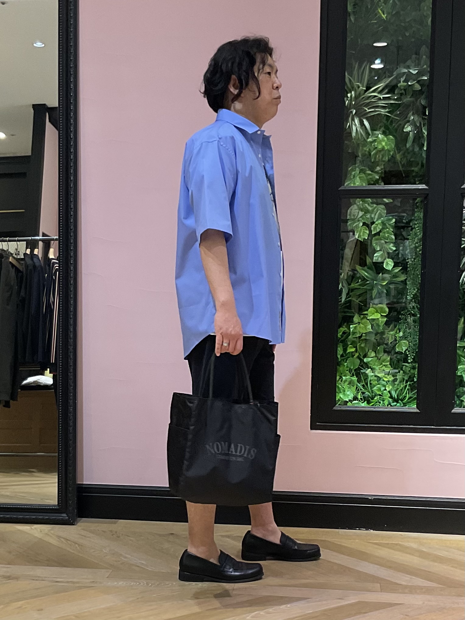 Nagaseさんの「DRESSTERIOR｜【干場義雅&times;DRESSTERIOR】シドグラスシャツ」を使ったコーディネート