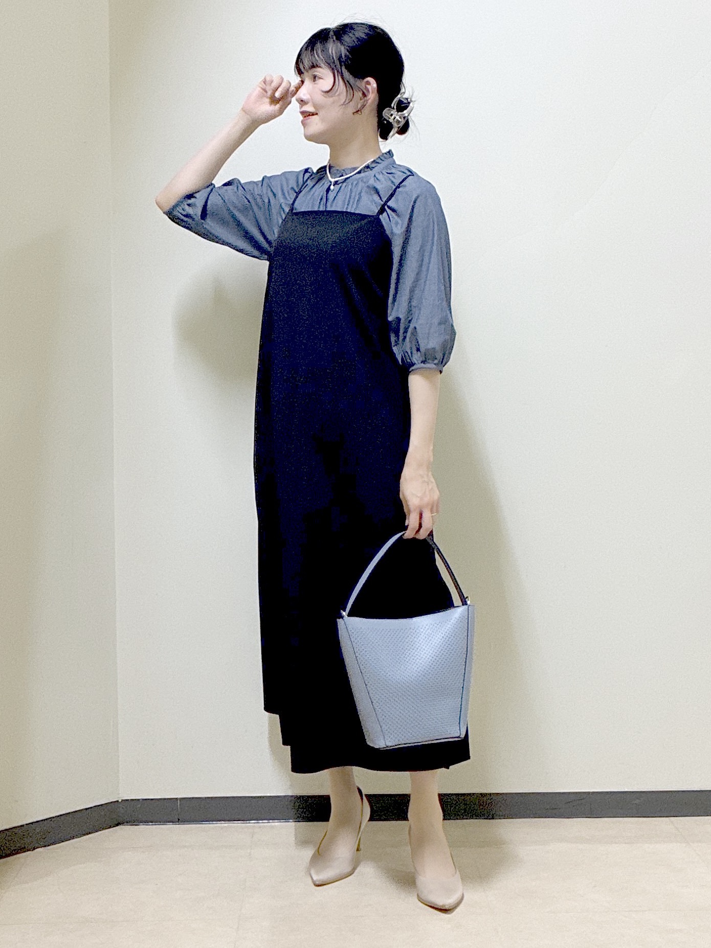  beni_gingerさんの「Reflect｜フロントボタンデザインブラウス」を使ったコーディネート
