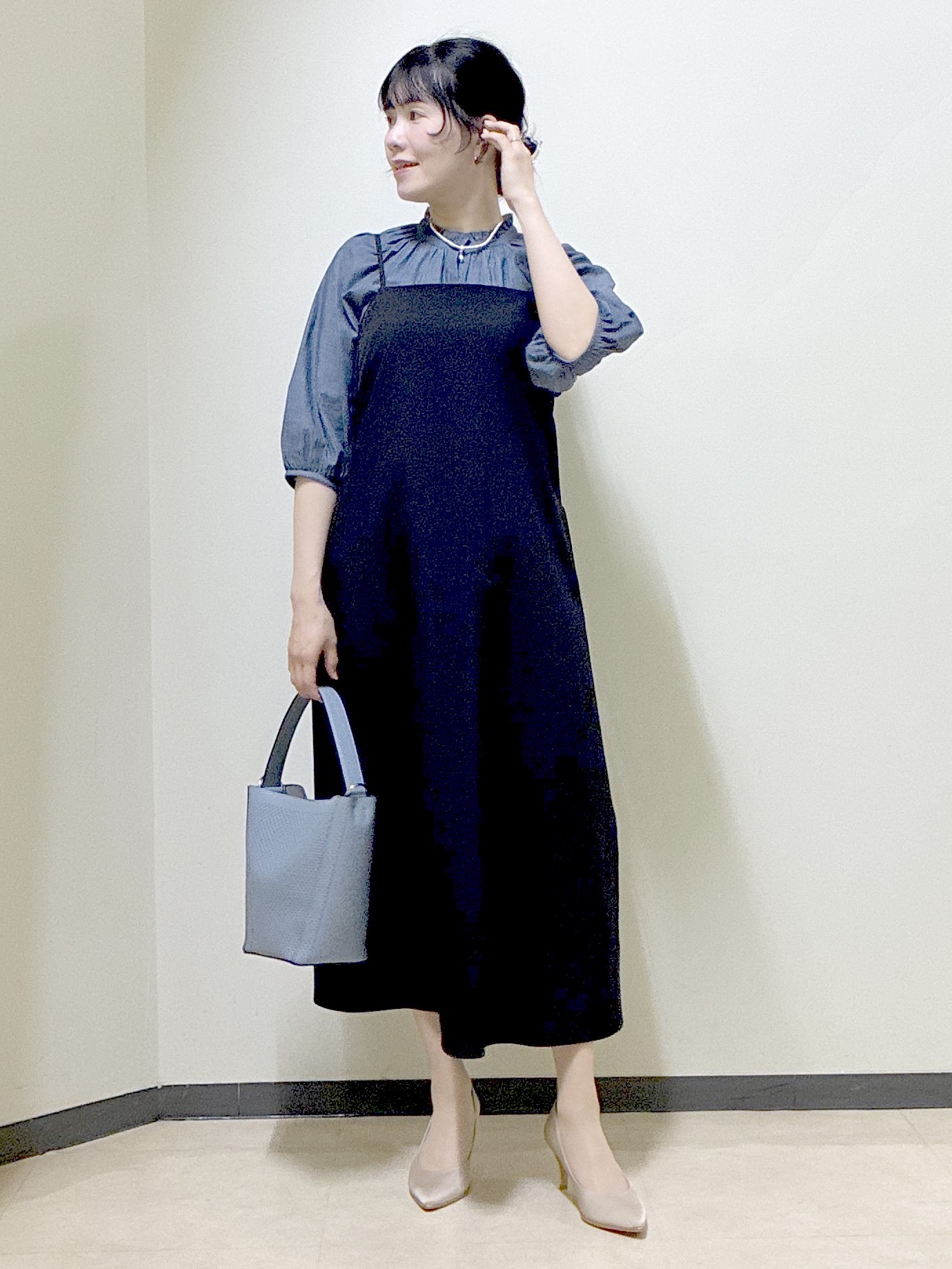  beni_gingerさんの「Reflect｜フロントボタンデザインブラウス」を使ったコーディネート