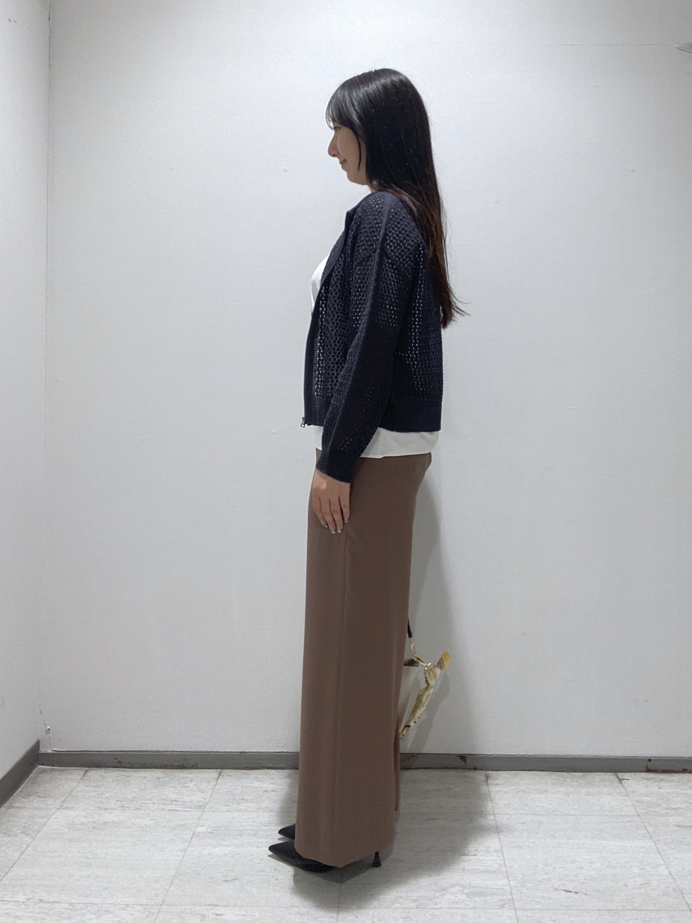 meiさんの「INDIVI｜【さらに軽く軽快！／着る日傘】ドルマントップス」を使ったコーディネート