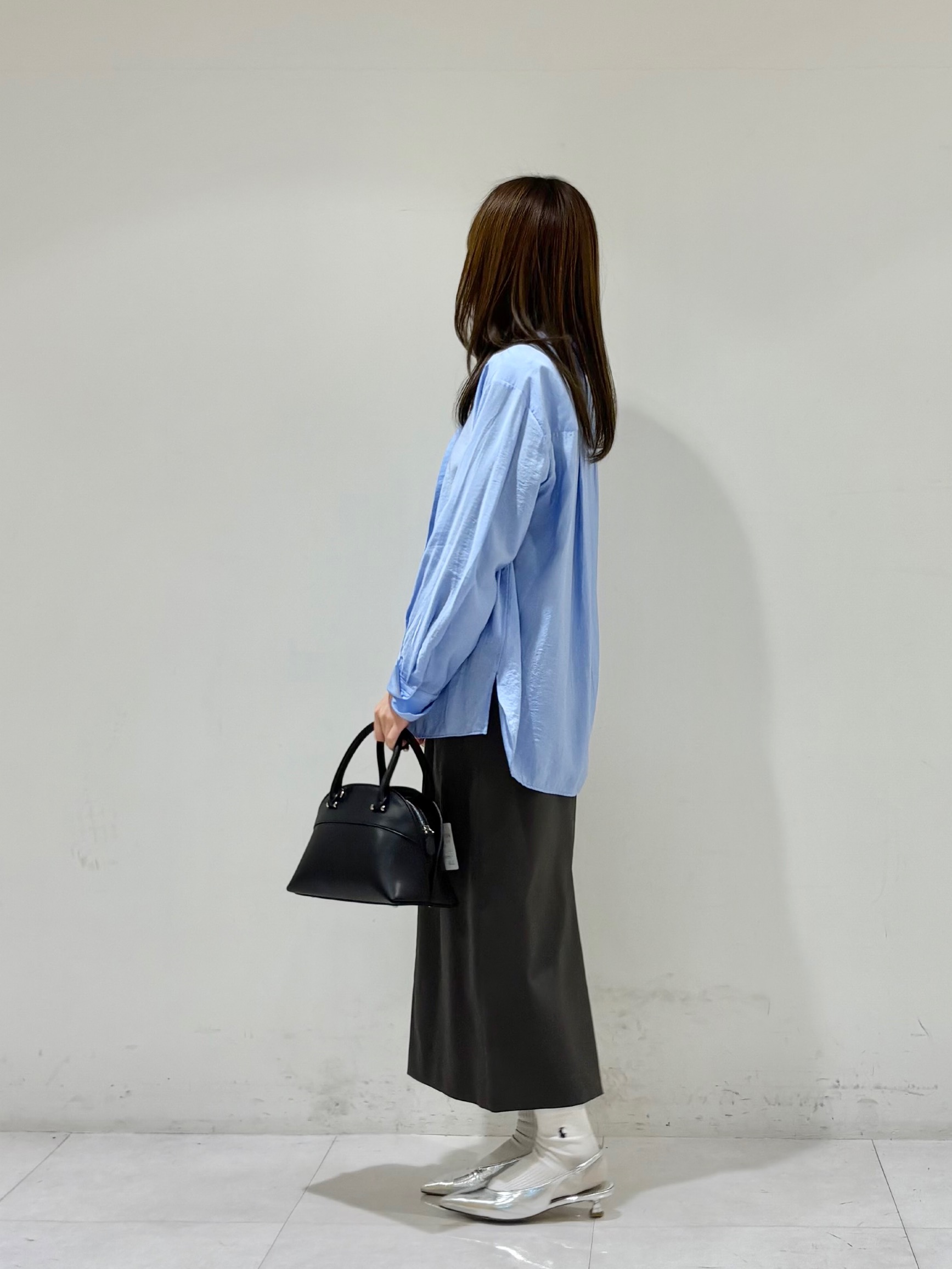 kyokaさんの「UNTITLED｜【洗える/接触冷感】リラックスボウタイブラウス」を使ったコーディネート