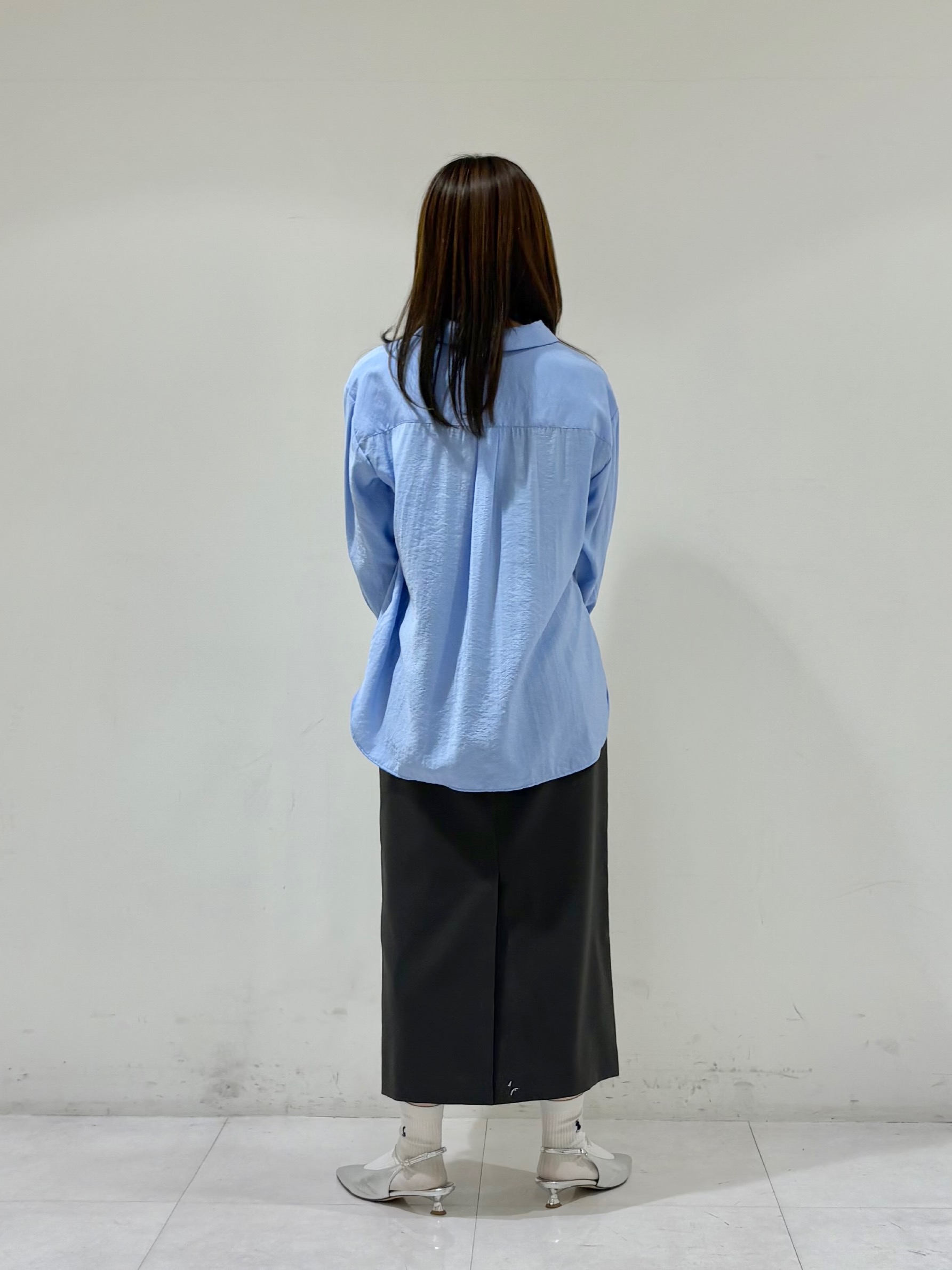 kyokaさんの「UNTITLED｜【洗える/接触冷感】リラックスボウタイブラウス」を使ったコーディネート