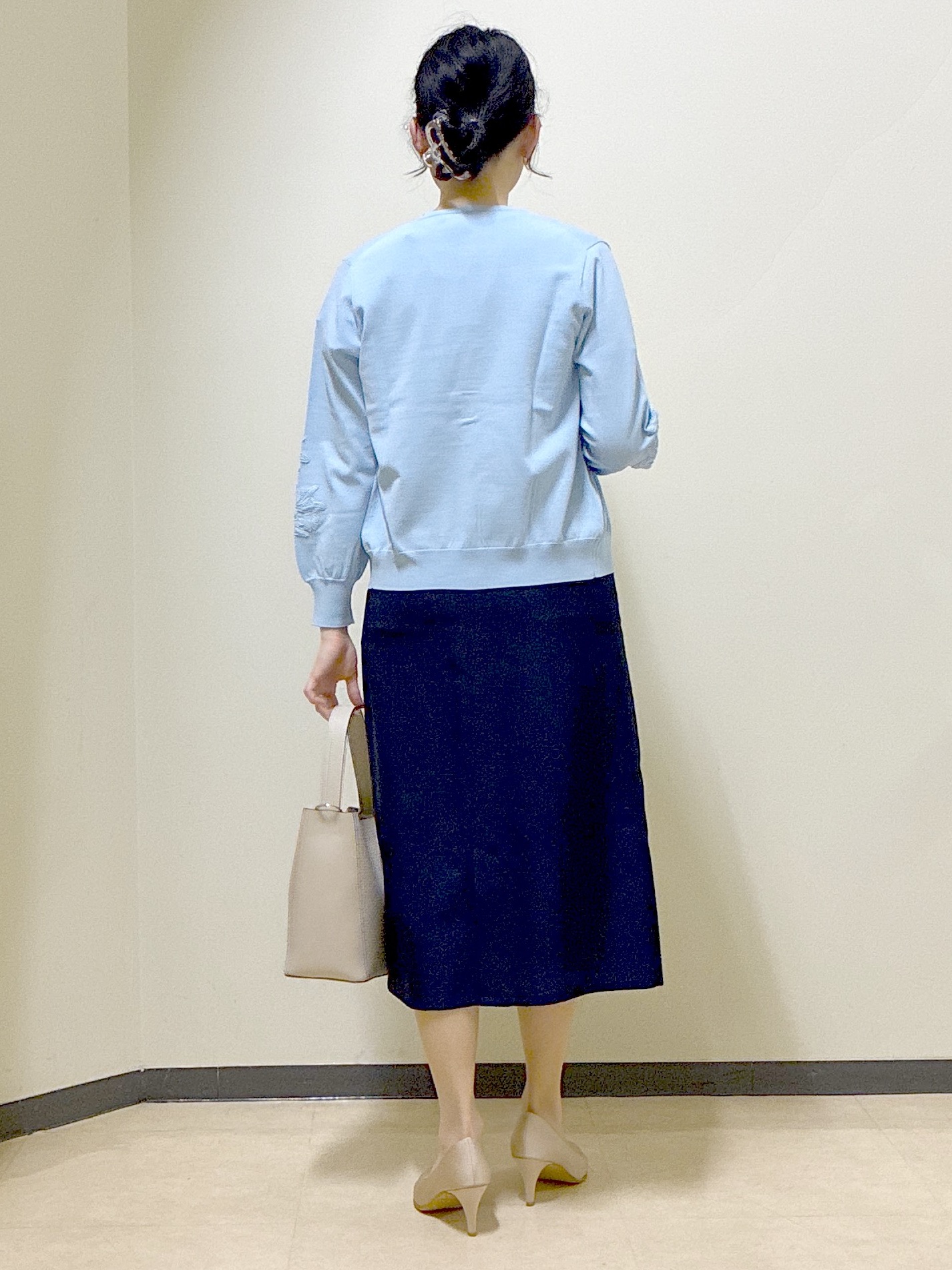  beni_gingerさんの「Reflect｜レースデザインスリーブカーディガン」を使ったコーディネート