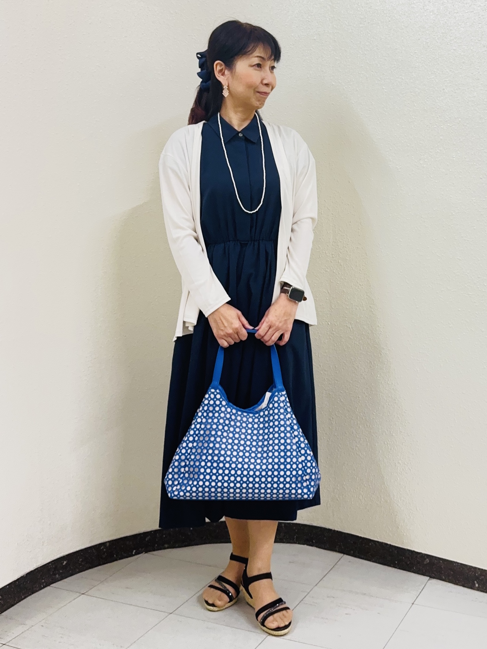 ⭐︎Eimi⭐︎さんの「Reflect｜【UVカット／接触冷感／日除け・エアコン対策に◎】ジャージカーディガン」を使ったコーディネート