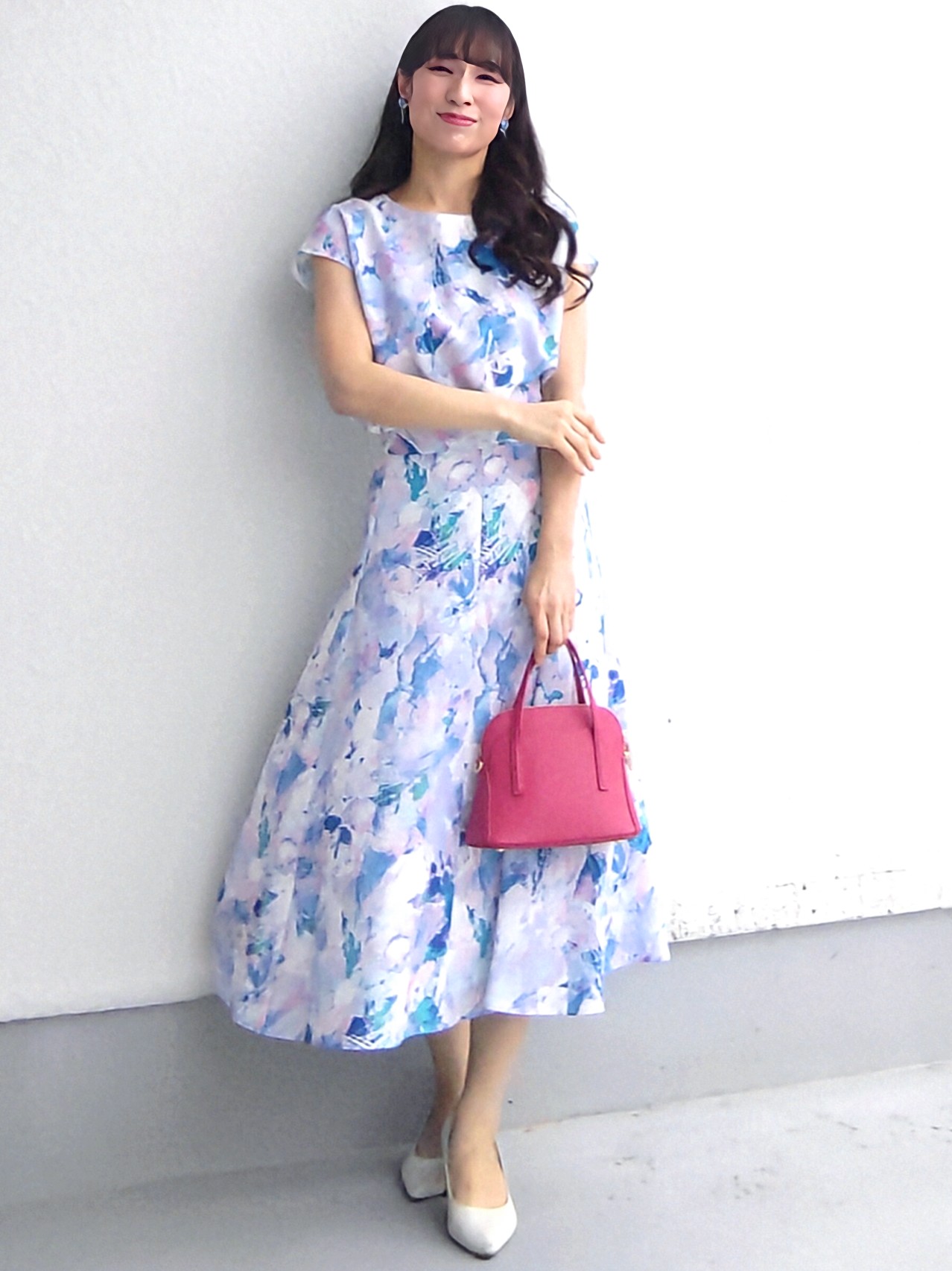 keinaさんの「SunaUna｜【手洗い可／日本製／セットアップ可】アート的プリントブラウス」を使ったコーディネート