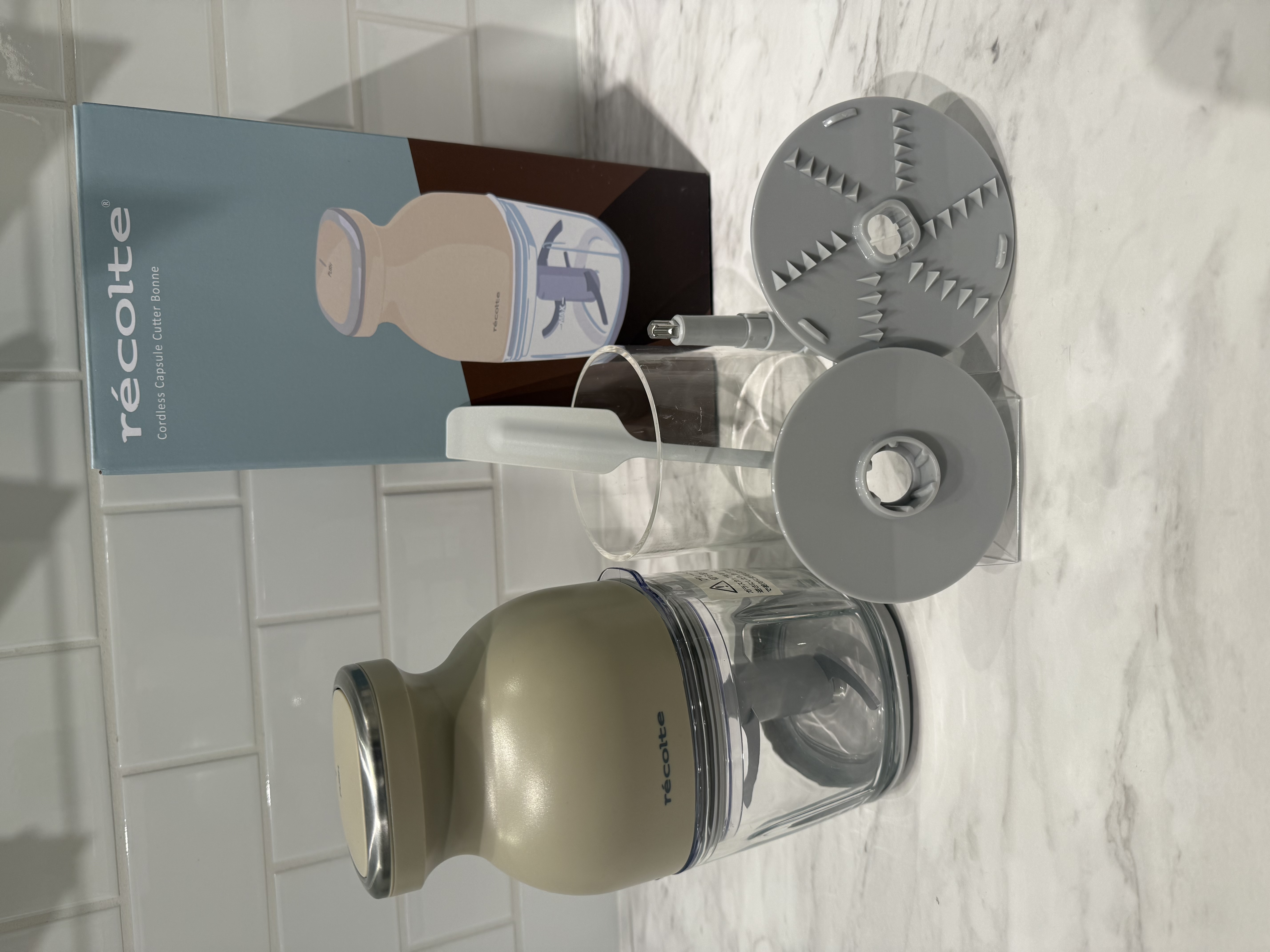 ながさんの「212 KITCHEN STORE｜◆コードレスカプセルカッターボンヌ　クリームホワイト ＜recolte レコルト＞」を使ったコーディネート