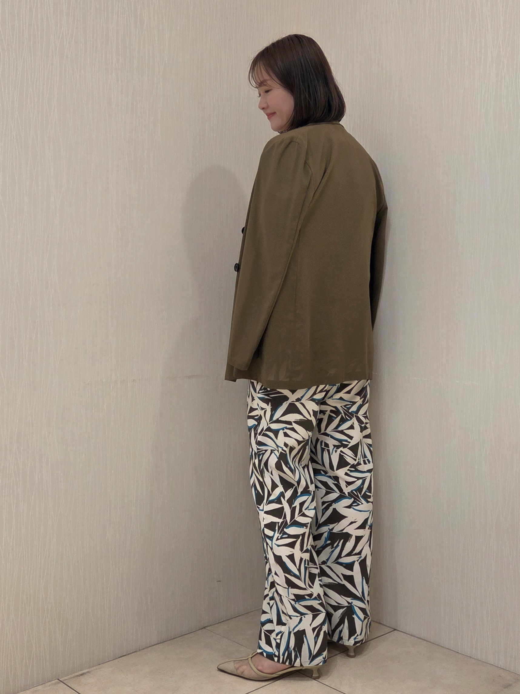 naokoさんの「UNTITLED｜【セットアップ可/接触冷感/通気性】ドライシアーダブルジャケット」を使ったコーディネート