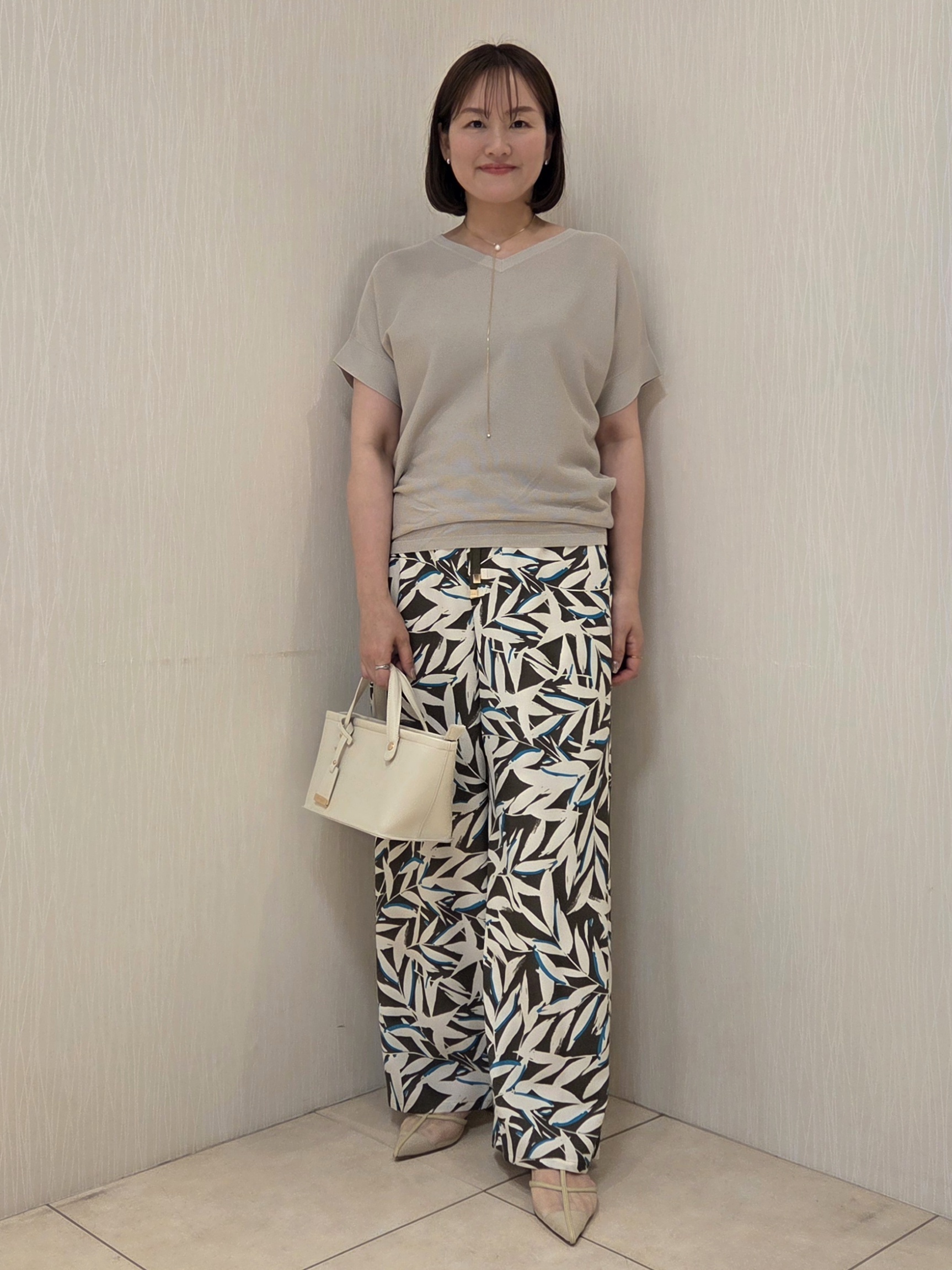 naokoさんの「UNTITLED｜【セットアップ可/接触冷感/通気性】ドライシアーダブルジャケット」を使ったコーディネート