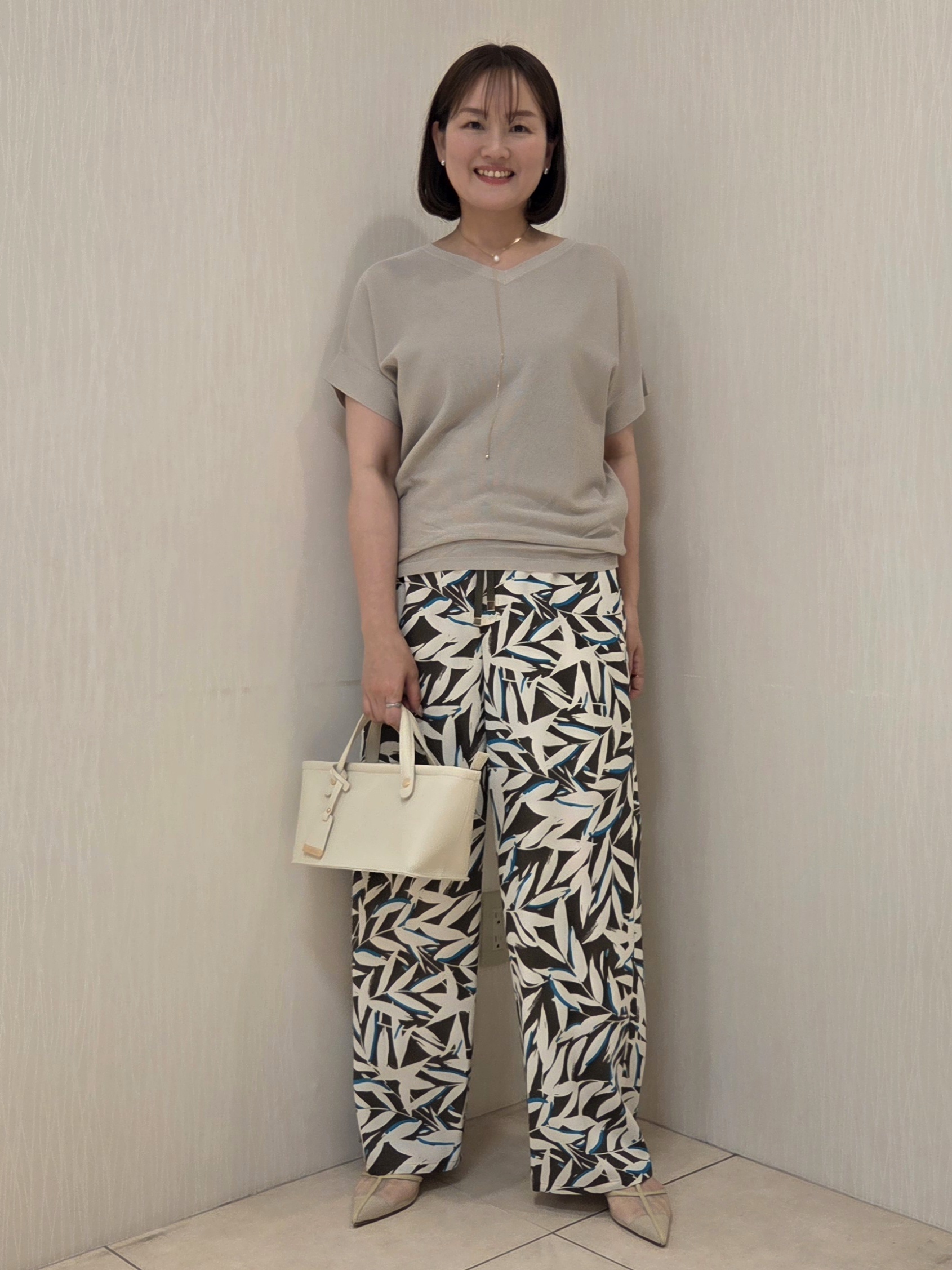 naokoさんの「UNTITLED｜【セットアップ可/接触冷感/通気性】ドライシアーダブルジャケット」を使ったコーディネート
