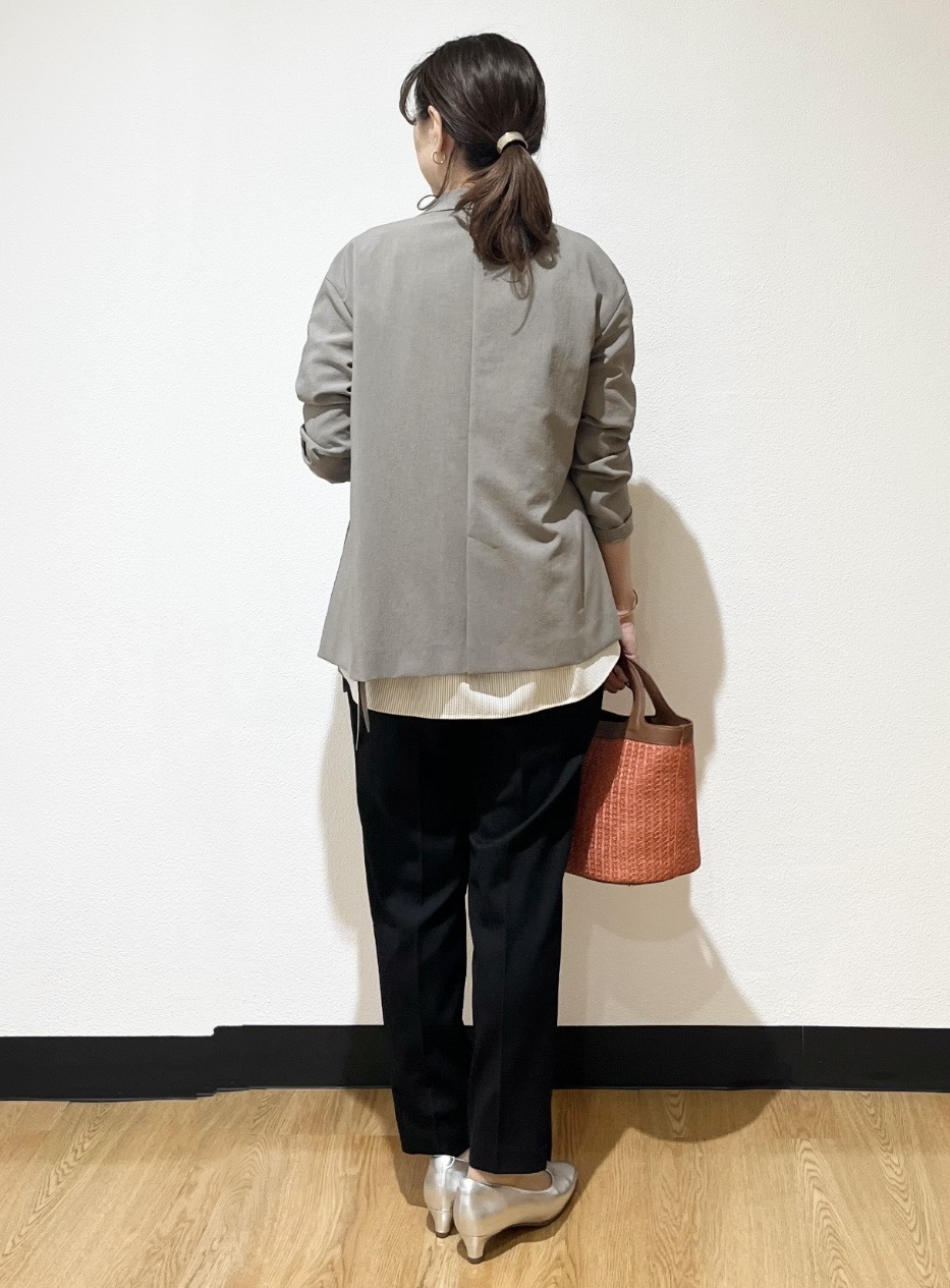 ayaさんの「Reflect｜【SS-4Lサイズ／接触冷感／シワになりにくい】リラクシーテーラードジャケット」を使ったコーディネート