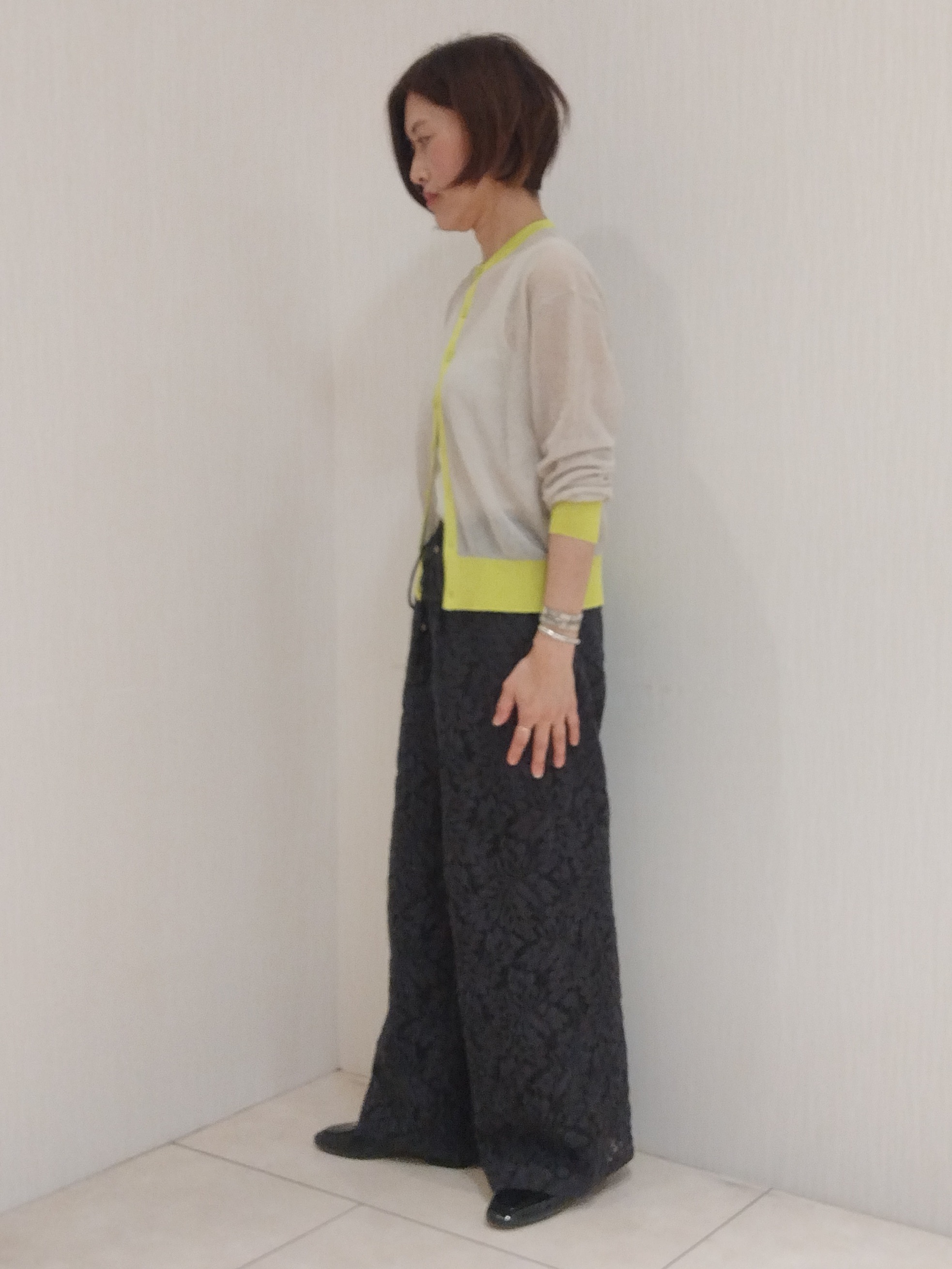 u&minus;macoさんの「UNTITLED｜コットンテレコタンクトップ」を使ったコーディネート