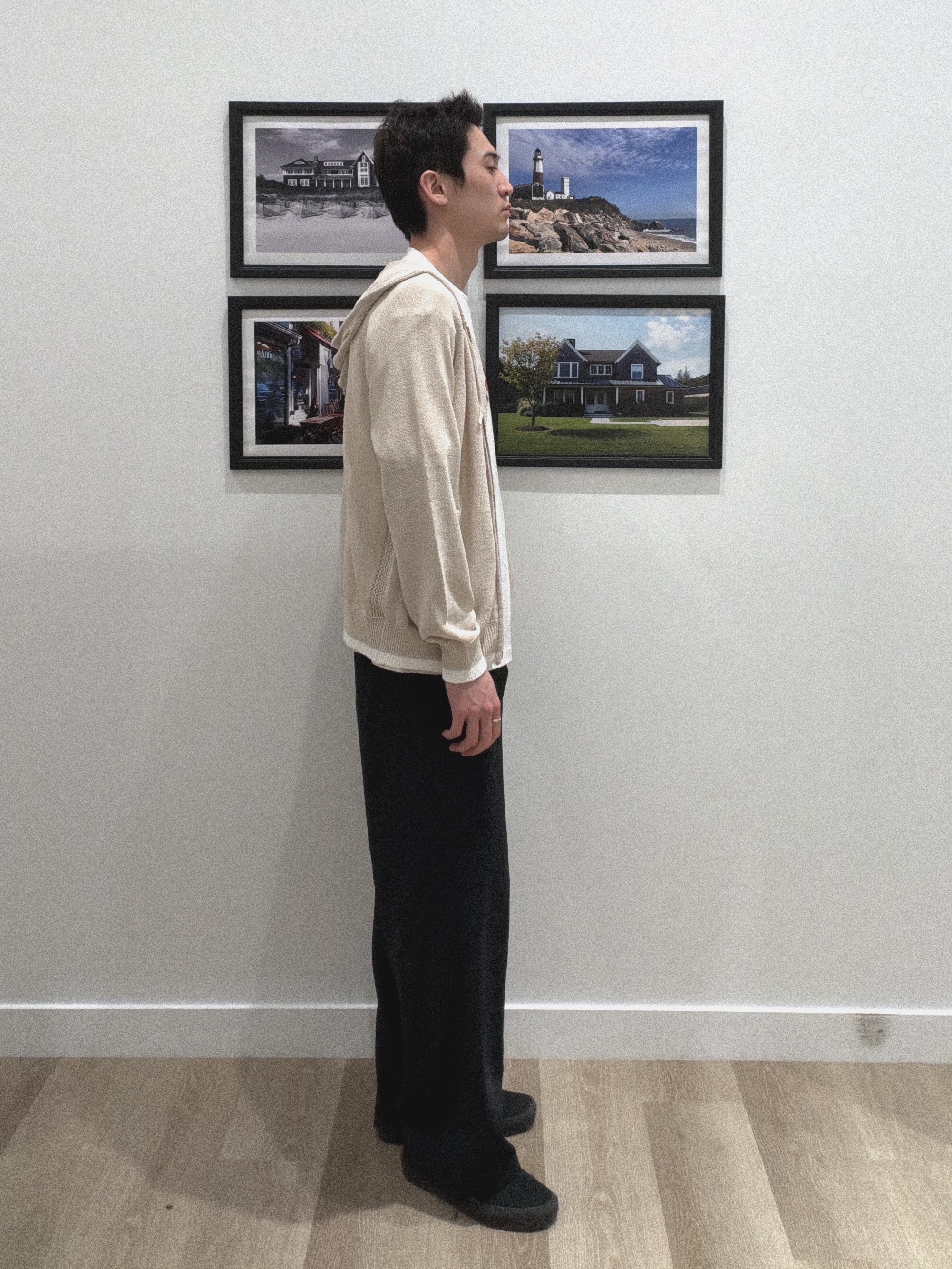 oikawaさんの「Dessin｜【ユニセックス/洗える】ネップロゴ刺繍Tシャツ」を使ったコーディネート