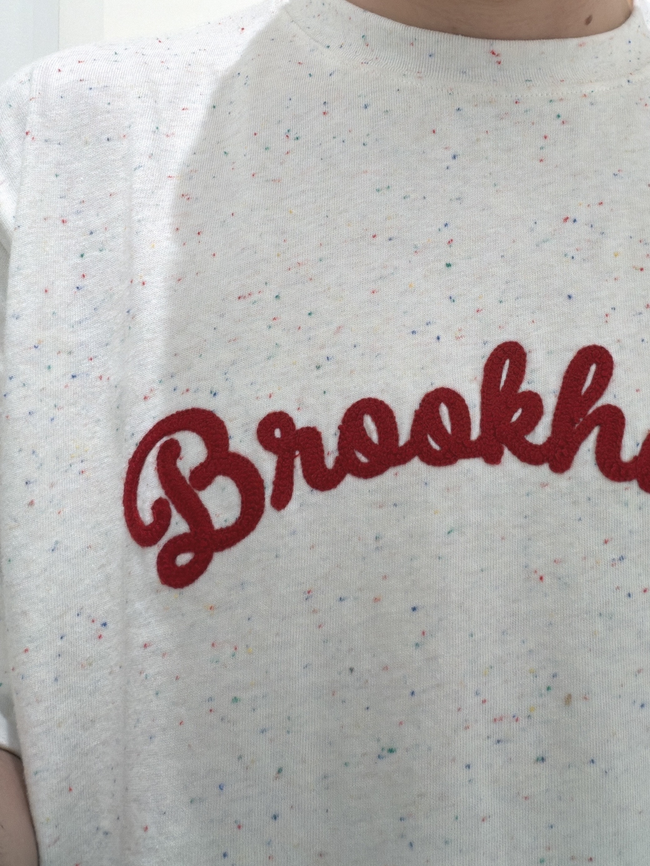 oikawaさんの「Dessin｜【ユニセックス/洗える】ネップロゴ刺繍Tシャツ」を使ったコーディネート
