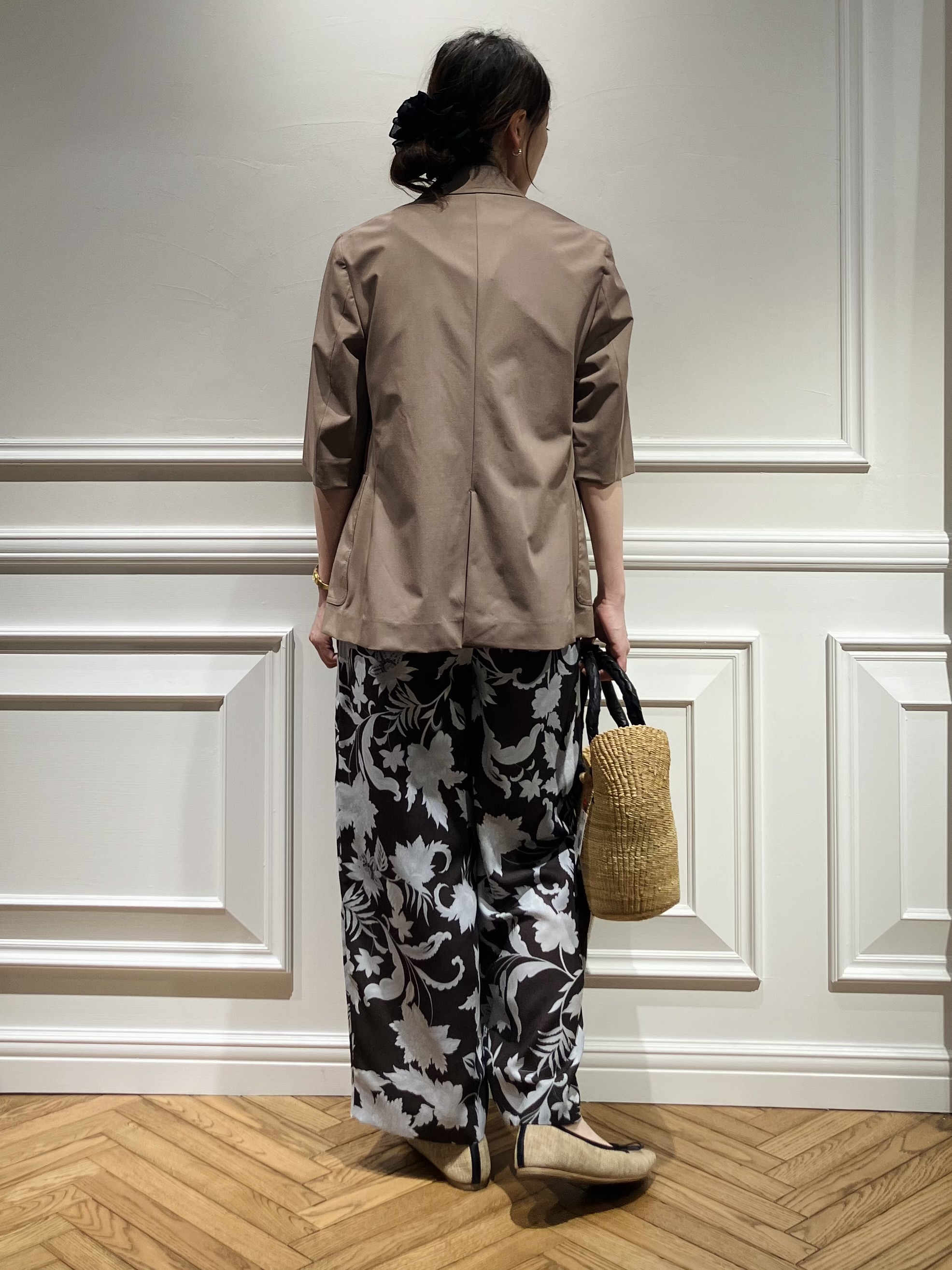 TSUKUIさんの「DRESSTERIOR｜【接触冷感/セットアップ可】 2WAYストレッチスリークオータージャケット」を使ったコーディネート
