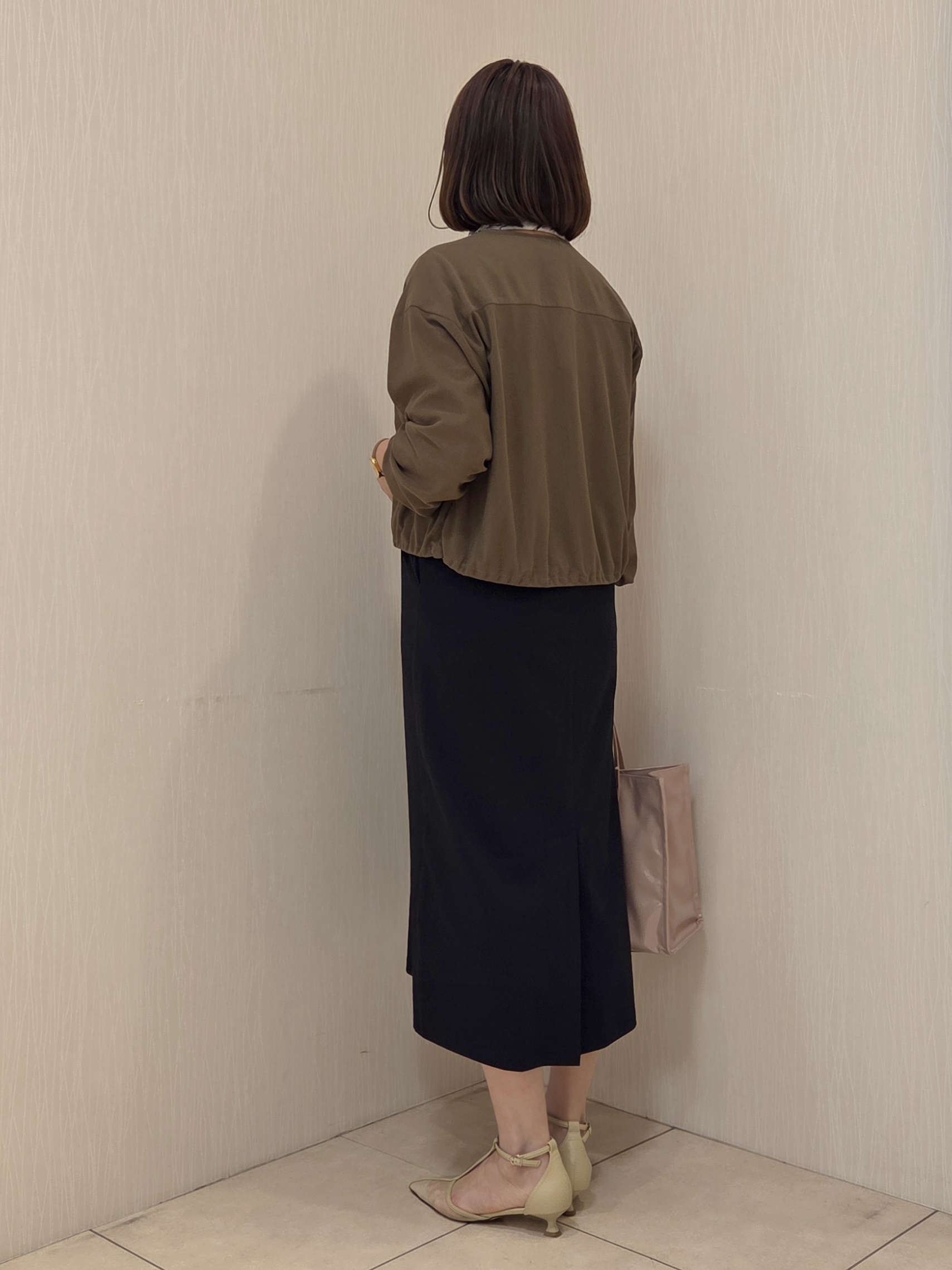 naokoさんの「UNTITLED｜【古畑星夏さん着用/洗える】シアーブルゾン」を使ったコーディネート
