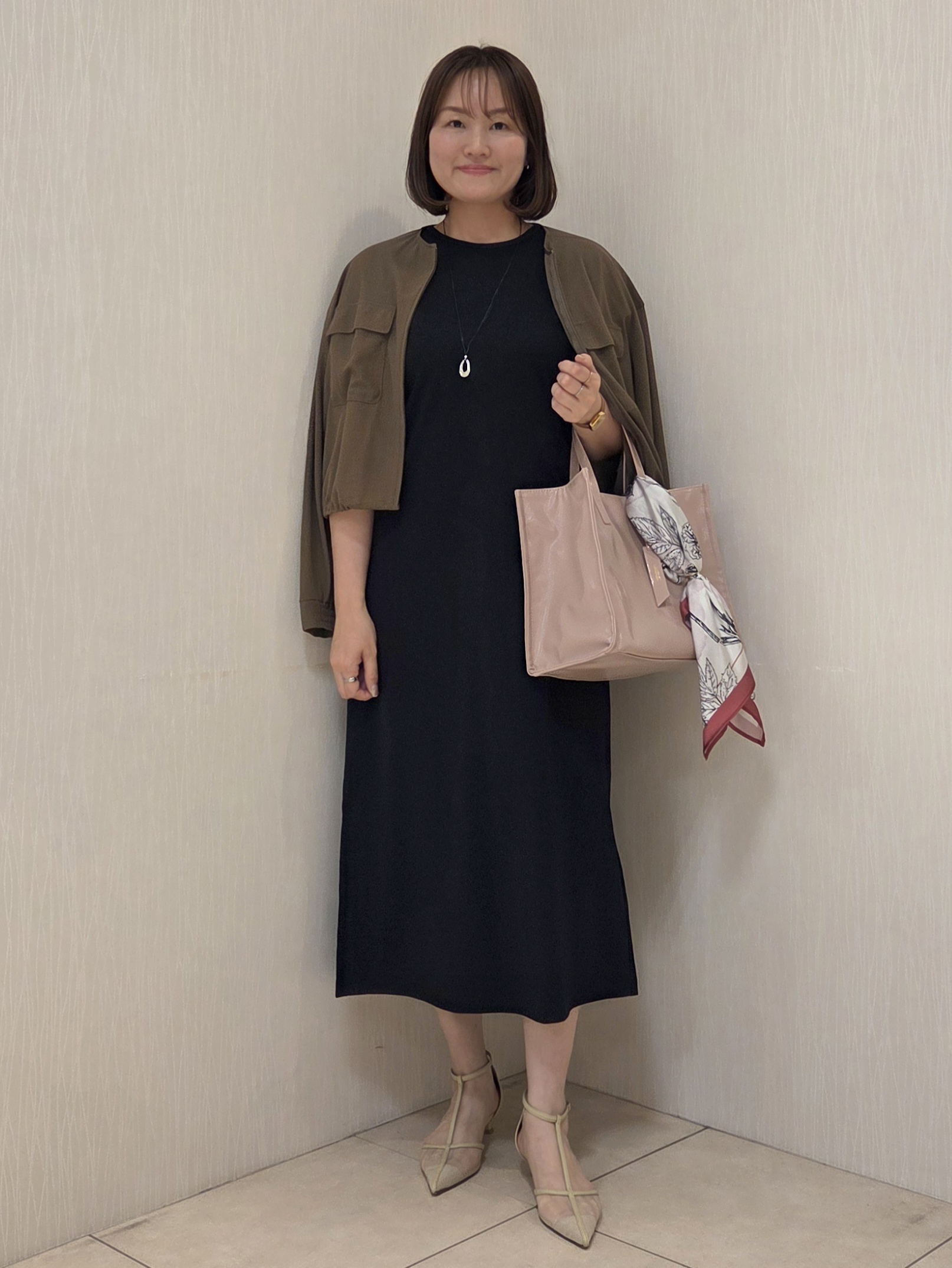 naokoさんの「UNTITLED｜【古畑星夏さん着用/洗える】シアーブルゾン」を使ったコーディネート