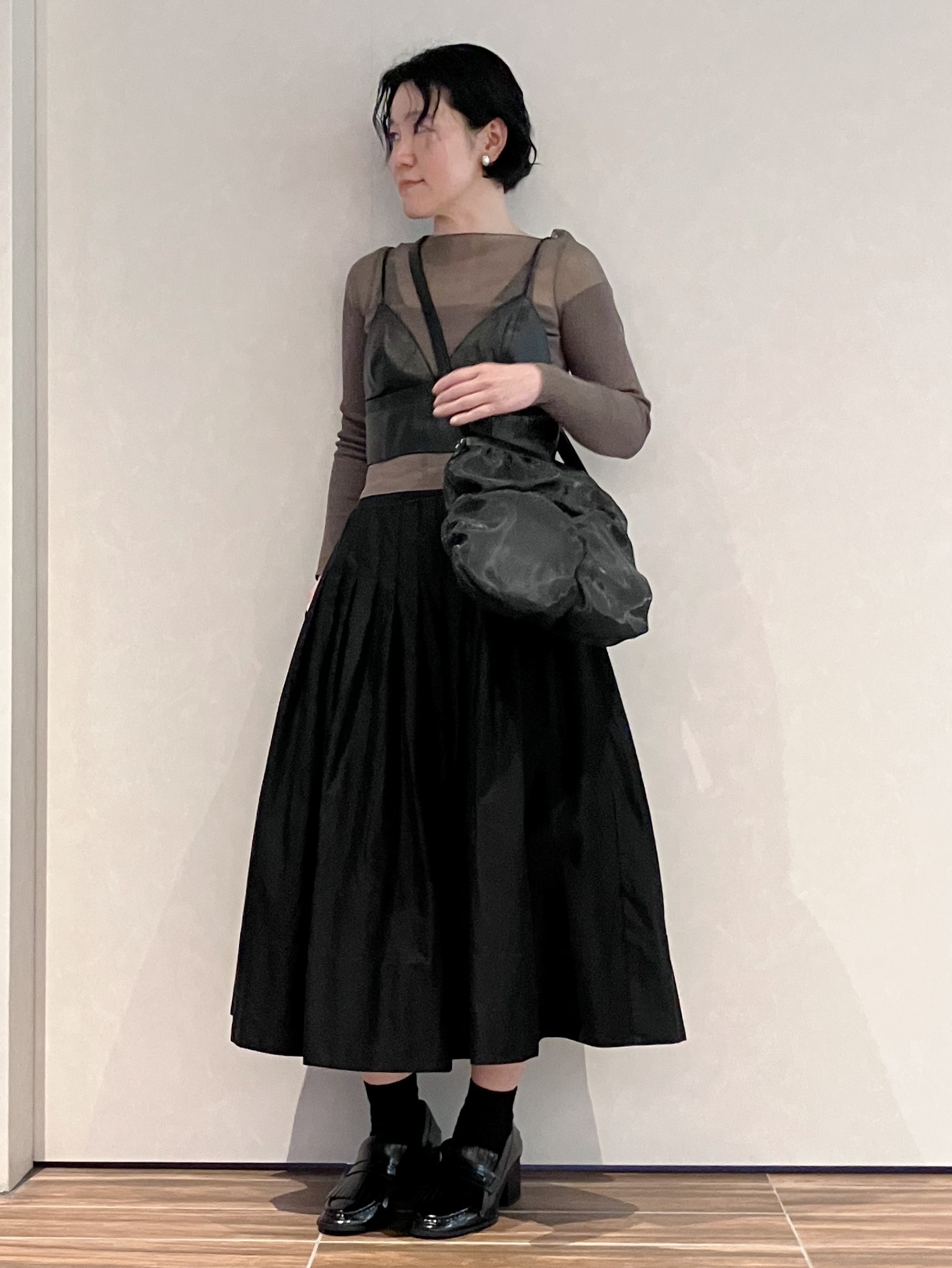 Cさんの「HIROKO HAYASHI｜FABRE（ファーブル）ショルダーバッグ」を使ったコーディネート