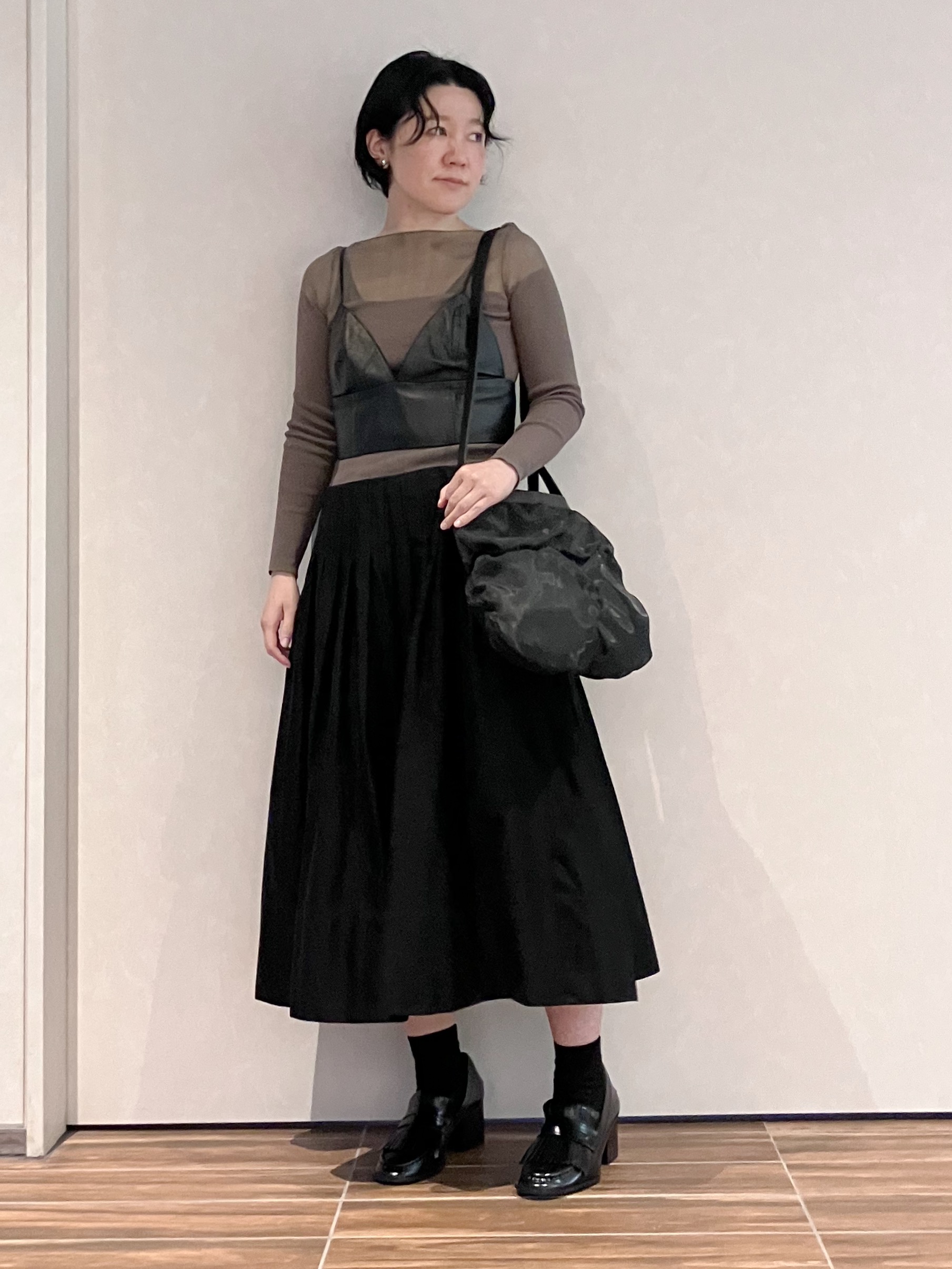 Cさんの「HIROKO HAYASHI｜FABRE（ファーブル）ショルダーバッグ」を使ったコーディネート