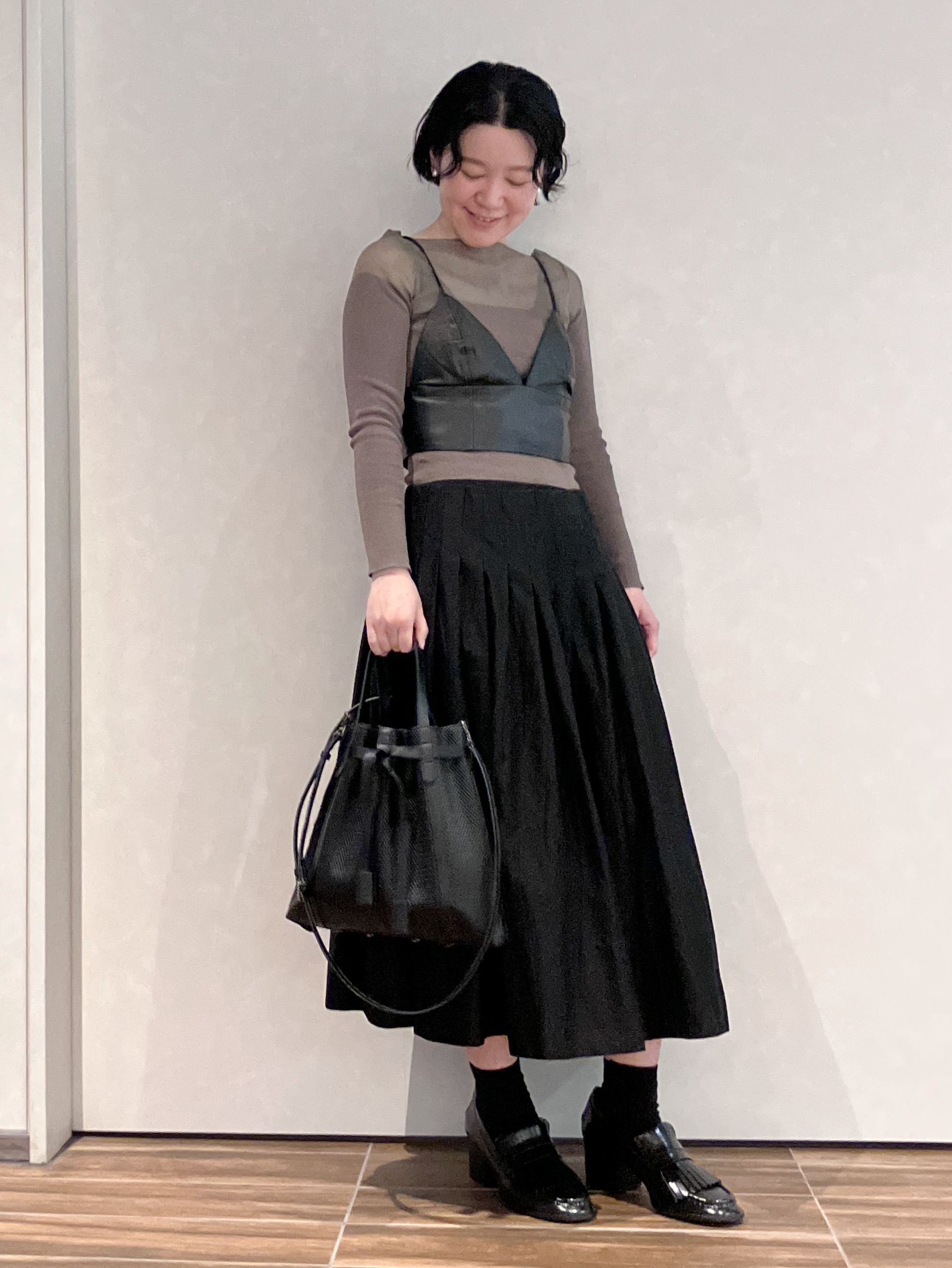Cさんの「HIROKO HAYASHI｜PANIER（パニエ）2wayショルダーバッグ」を使ったコーディネート