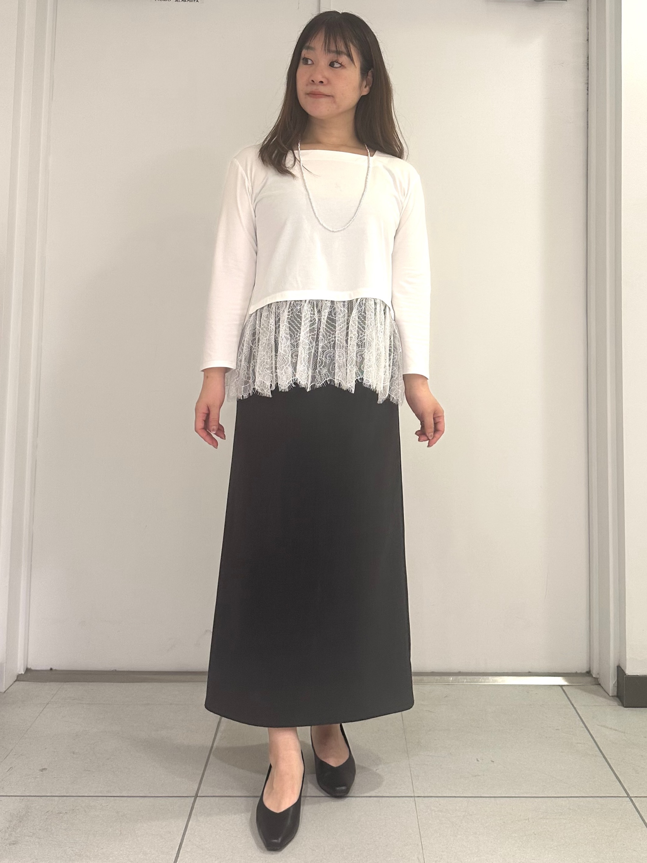 miさんの「Reflect｜【単品使い◎】ジャケット＋ナロースカートセット」を使ったコーディネート