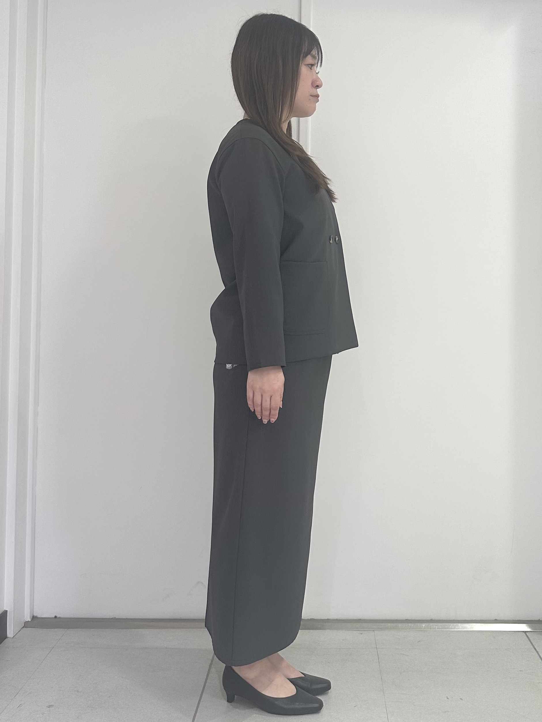 miさんの「Reflect｜【単品使い◎】ジャケット＋ナロースカートセット」を使ったコーディネート