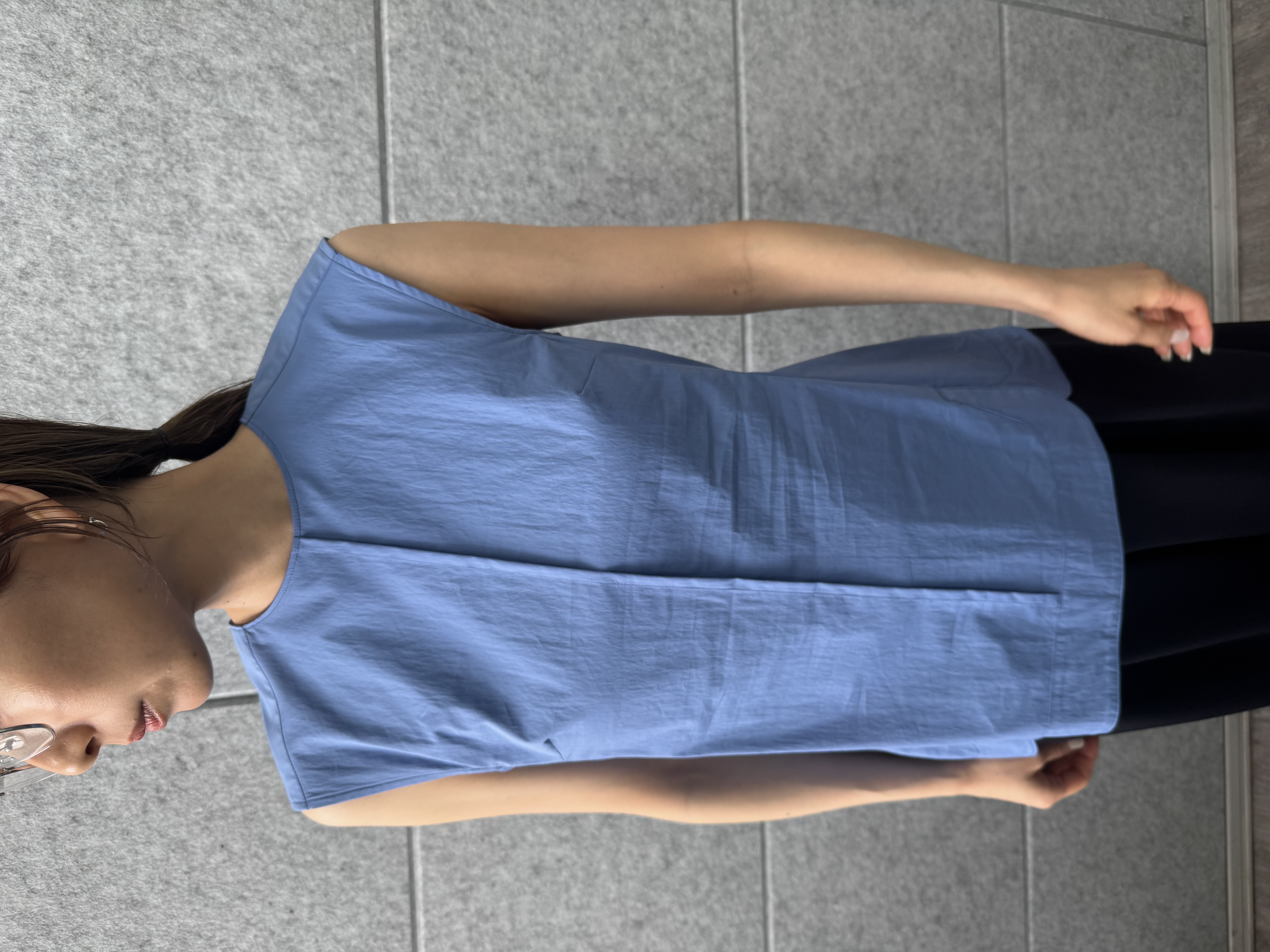 designer yukaさんの「CODE A｜back tack blouse」を使ったコーディネート