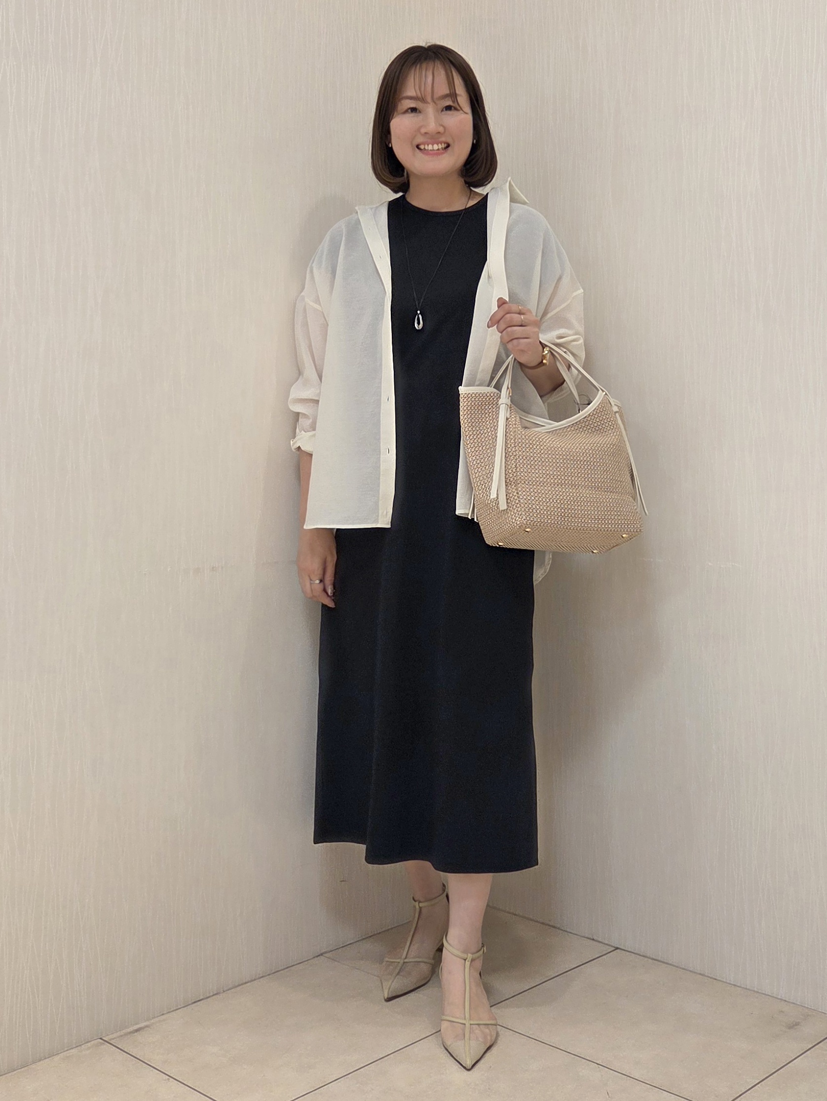 naokoさんの「UNTITLED｜【2WAY/マシンウォッシャブル】カシュクールデザインシャツ」を使ったコーディネート