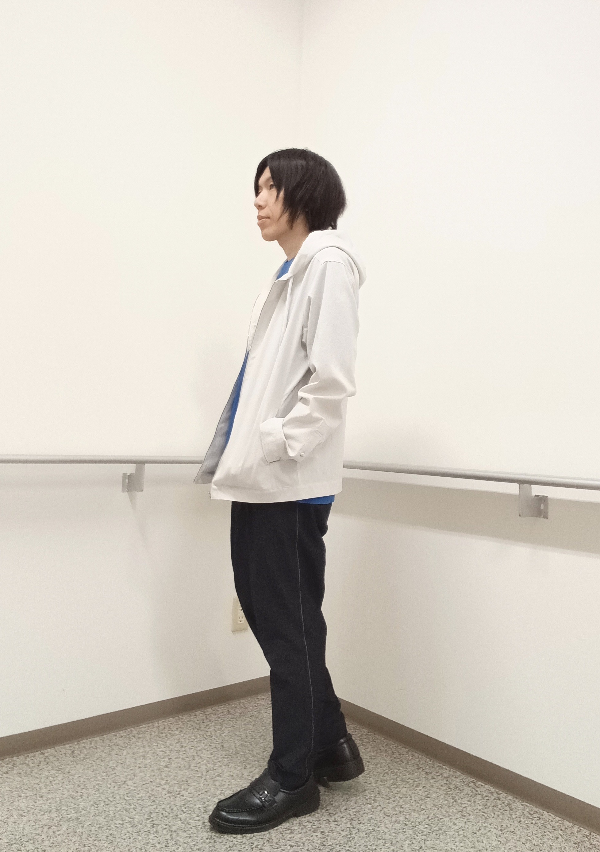 moritaさんの「TAKEO KIKUCHI｜【撥水・洗える・シワになりにくい】 リランチェ（R） フードブルゾン」を使ったコーディネート