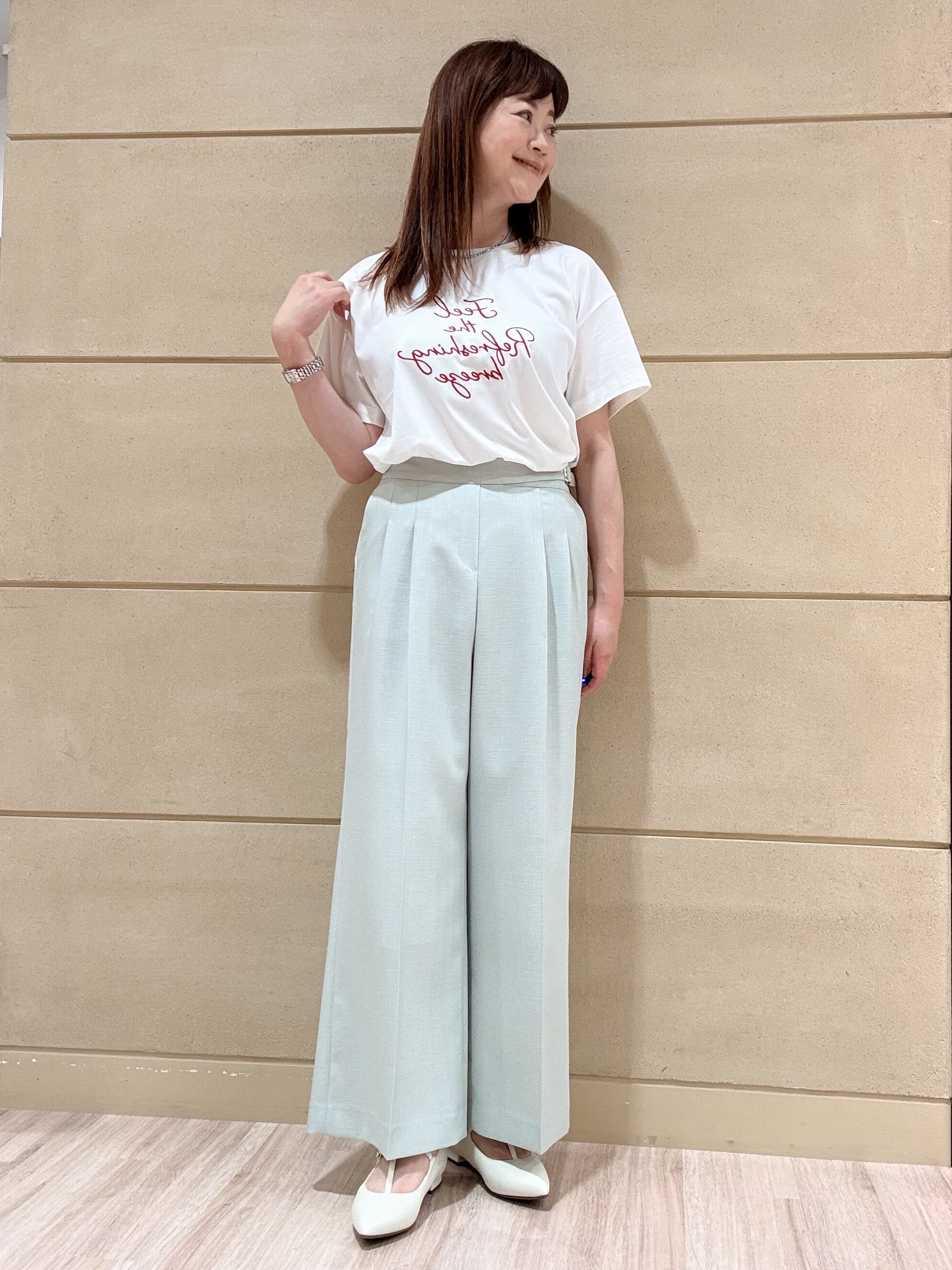 Marさんの「Reflect｜【SS-4Lサイズ／接触冷感／シワになりにくい】リラクシーテーラードジャケット」を使ったコーディネート