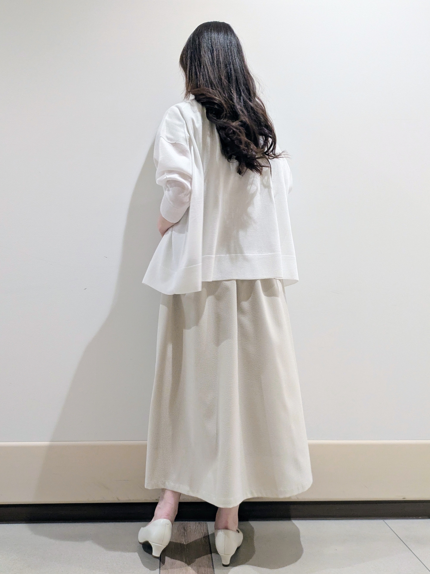 imamiさんの「Reflect｜【冷房対策に◎】すっきり見え着流しカーディガン」を使ったコーディネート