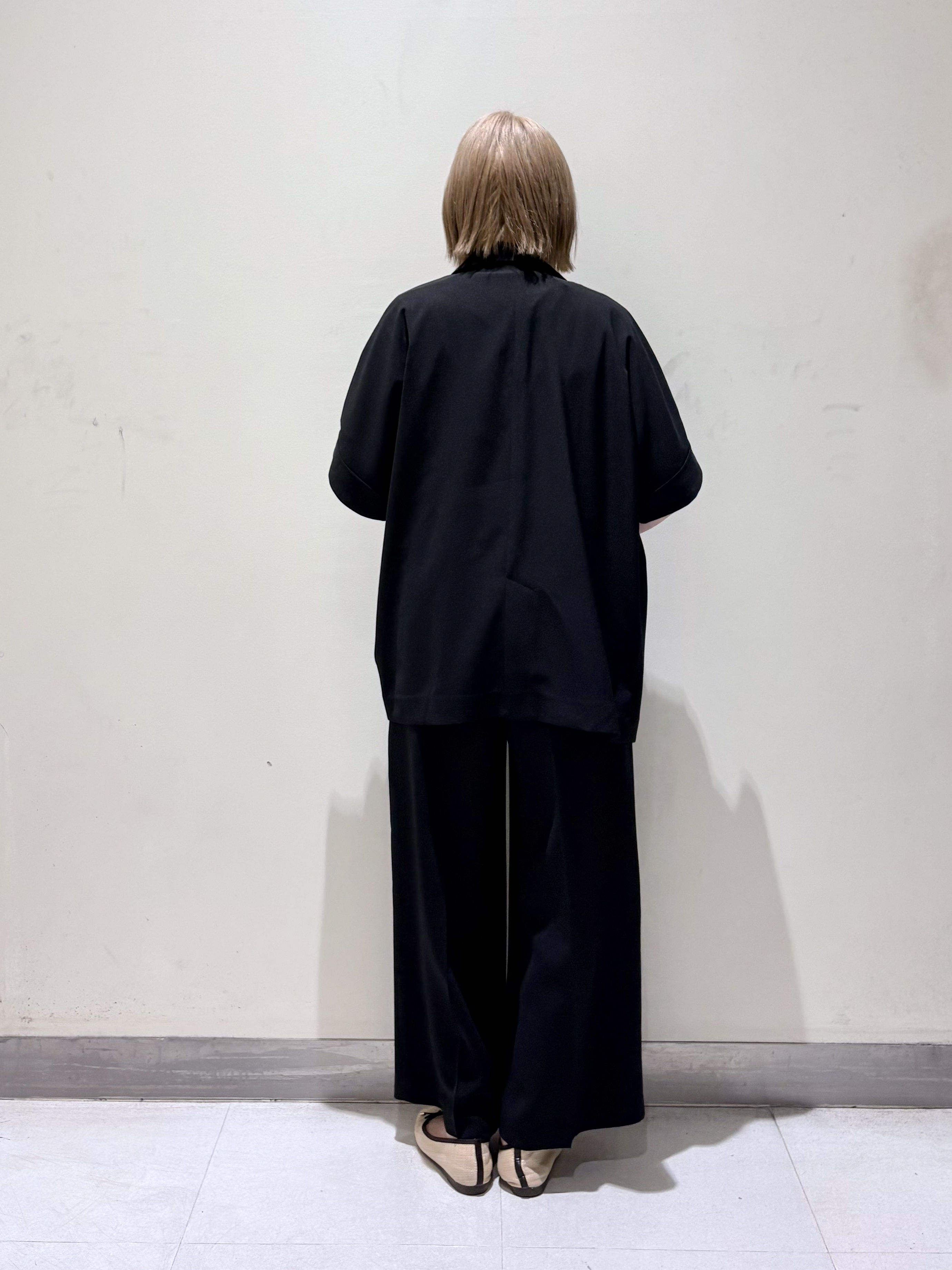 みきちぃさんの「OPAQUE.CLIP｜【接触冷感／吸水速乾／防シワ】リネンライクテーラードジャケット《洗濯機OK》」を使ったコーディネート