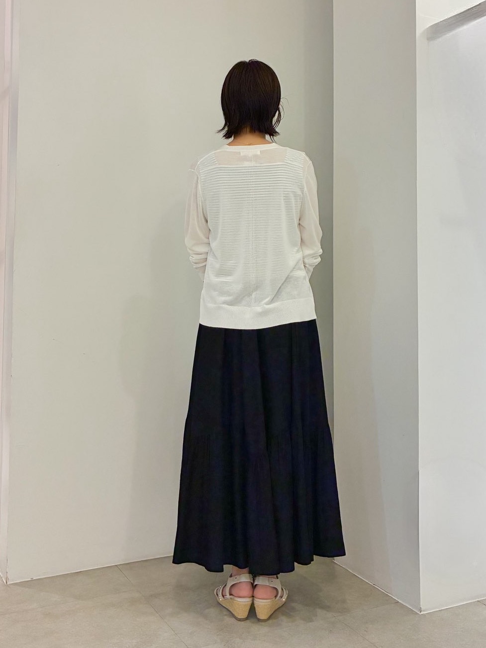kanakoさんの「grove｜高評価！【接触冷感／UVカットetc】ベーシックショートカーディガン」を使ったコーディネート