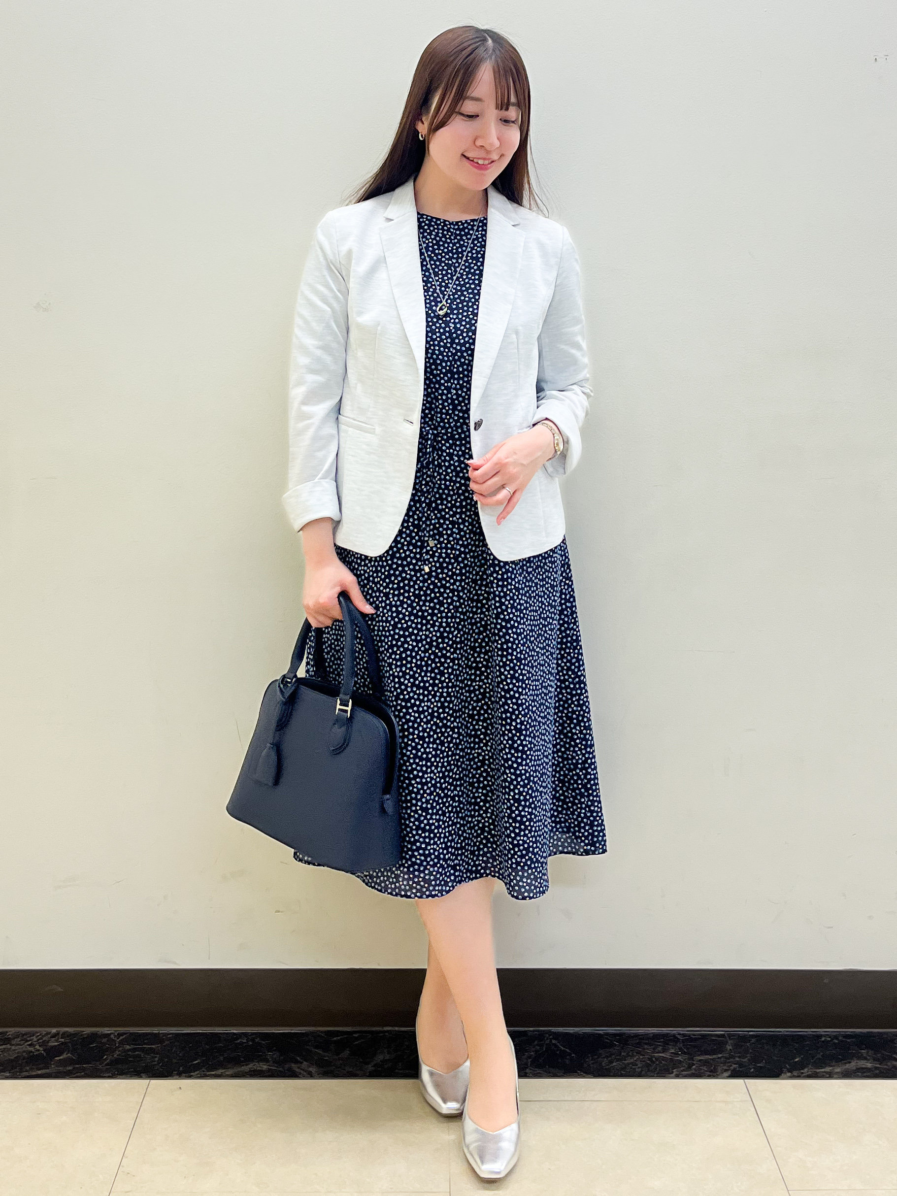 mikikoさんの「Reflect｜【SS-4Lサイズ／UVカット／接触冷感】匠ジャケット／ベーシックテーラード」を使ったコーディネート