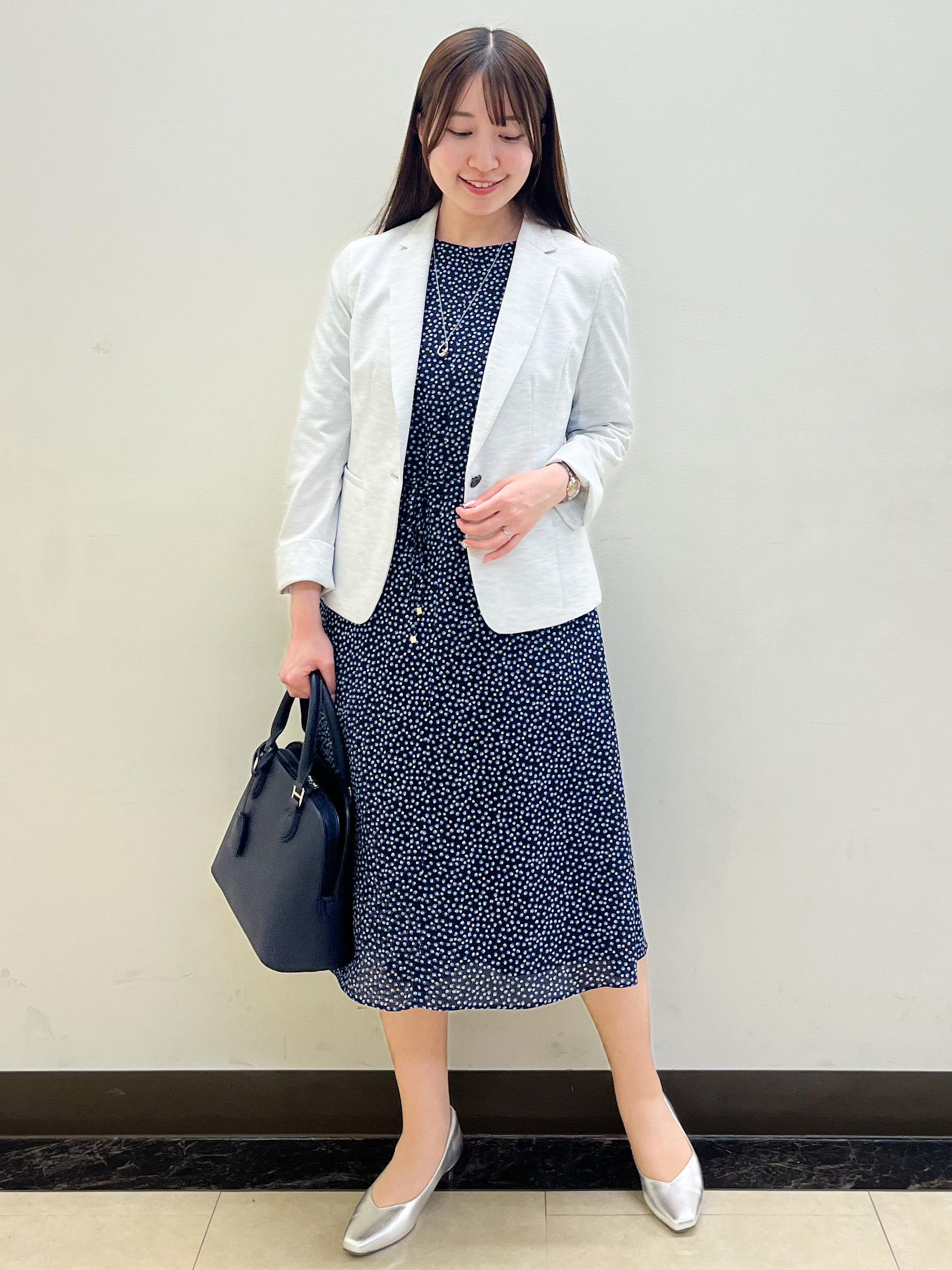 mikikoさんの「Reflect｜【SS-4Lサイズ／UVカット／接触冷感】匠ジャケット／ベーシックテーラード」を使ったコーディネート