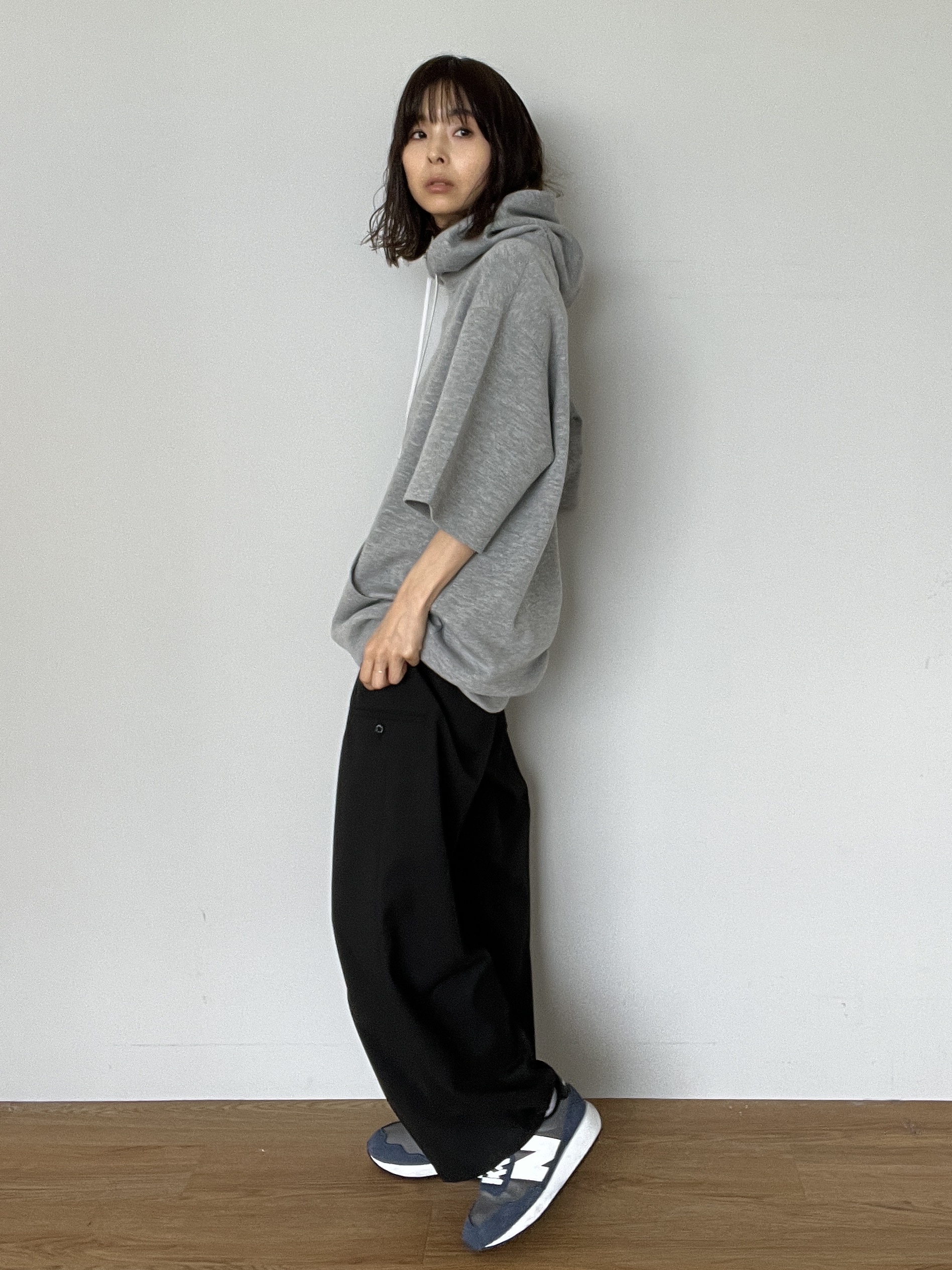 misaさんの「DRESSTERIOR｜【セットアップ可】ダンボールフーディー」を使ったコーディネート