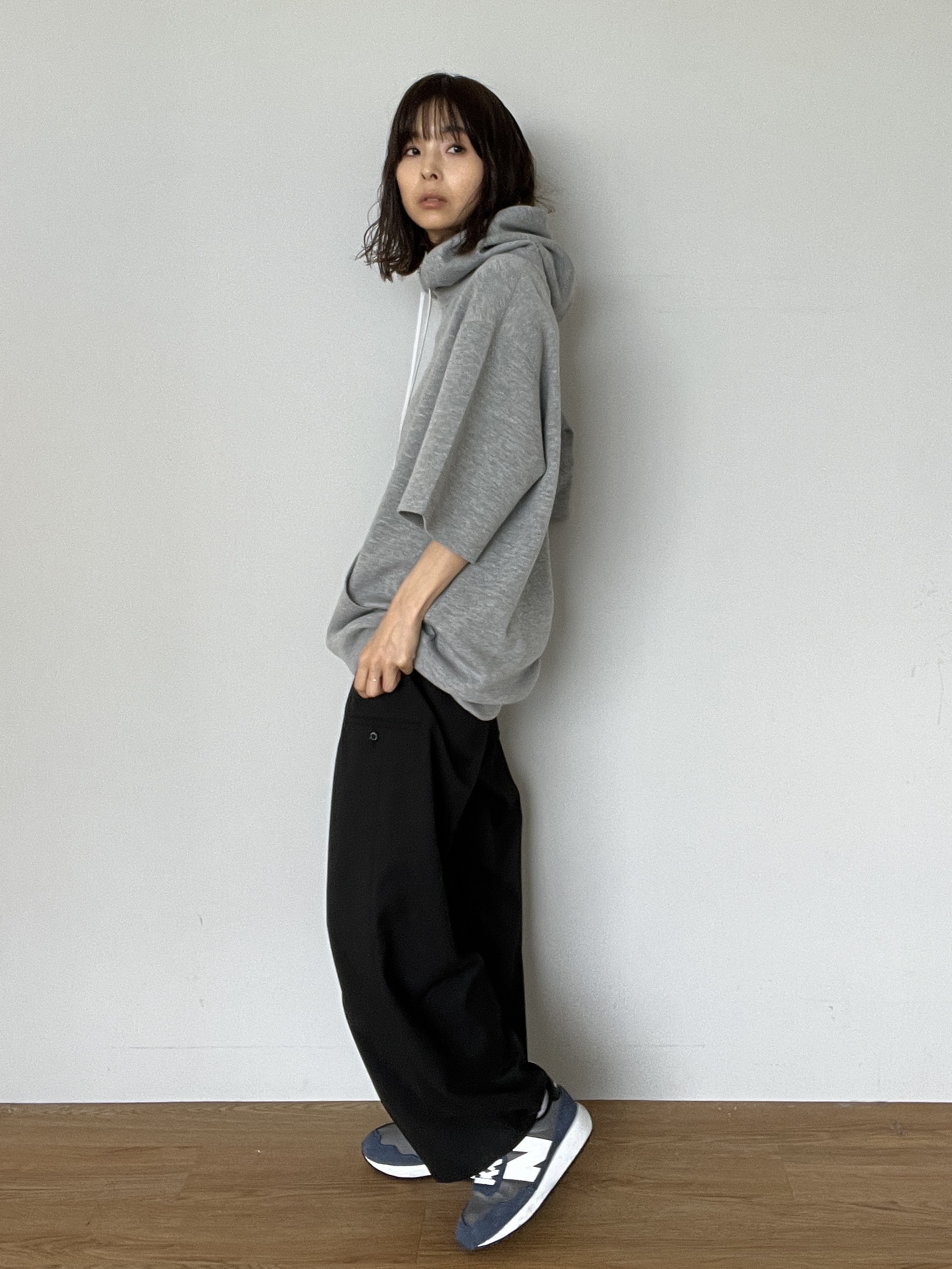 misaさんの「DRESSTERIOR｜【セットアップ可】ダンボールフーディー」を使ったコーディネート