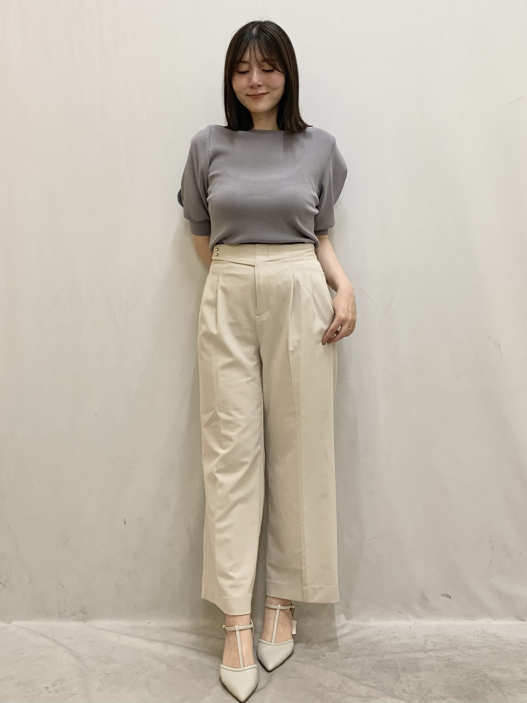 kasumiさんの「index｜【接触冷感】ビジューボタンカーディガン《抗ピリング／洗濯機OK》」を使ったコーディネート