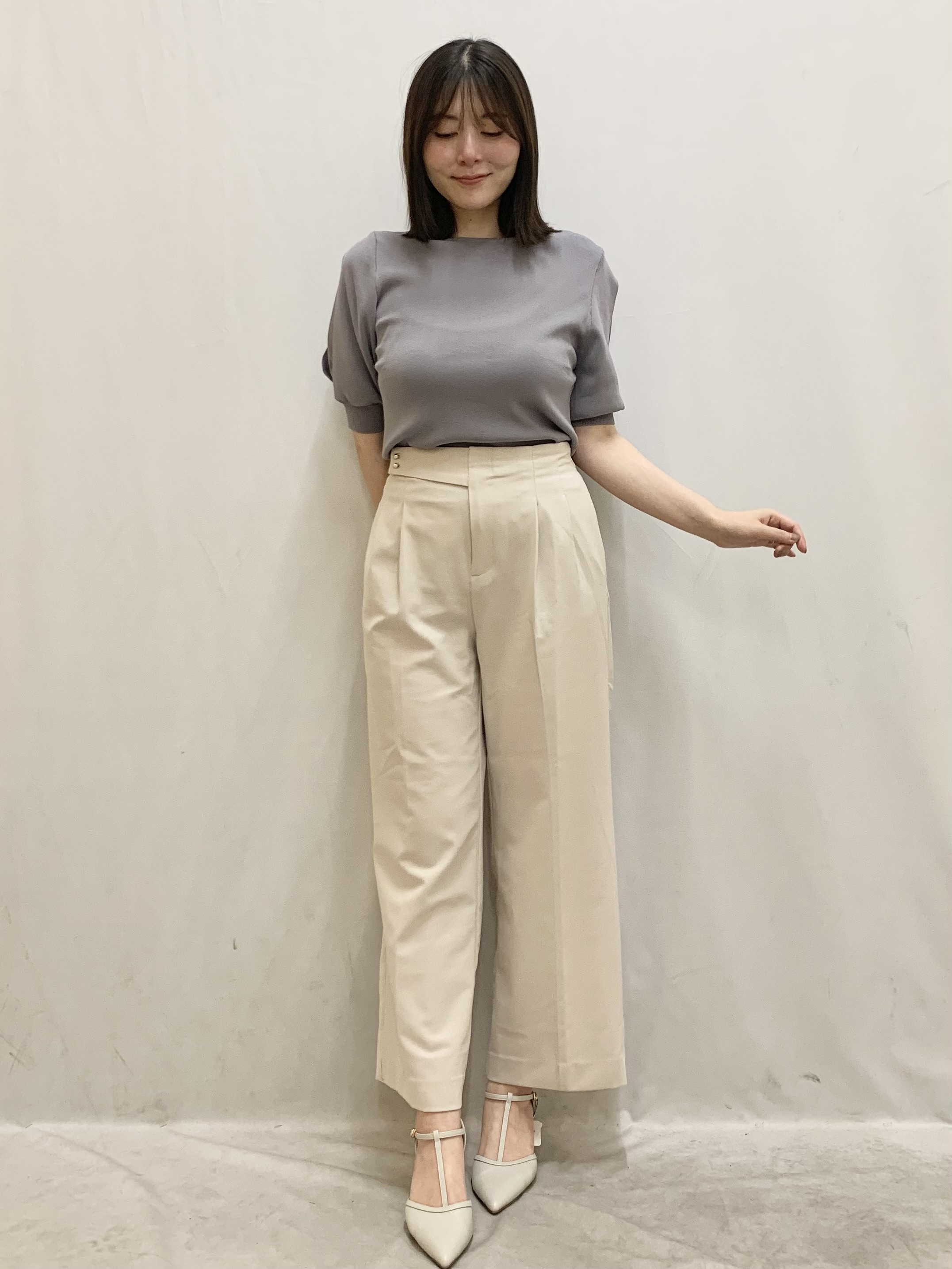 kasumiさんの「index｜【接触冷感】ビジューボタンカーディガン《抗ピリング／洗濯機OK》」を使ったコーディネート