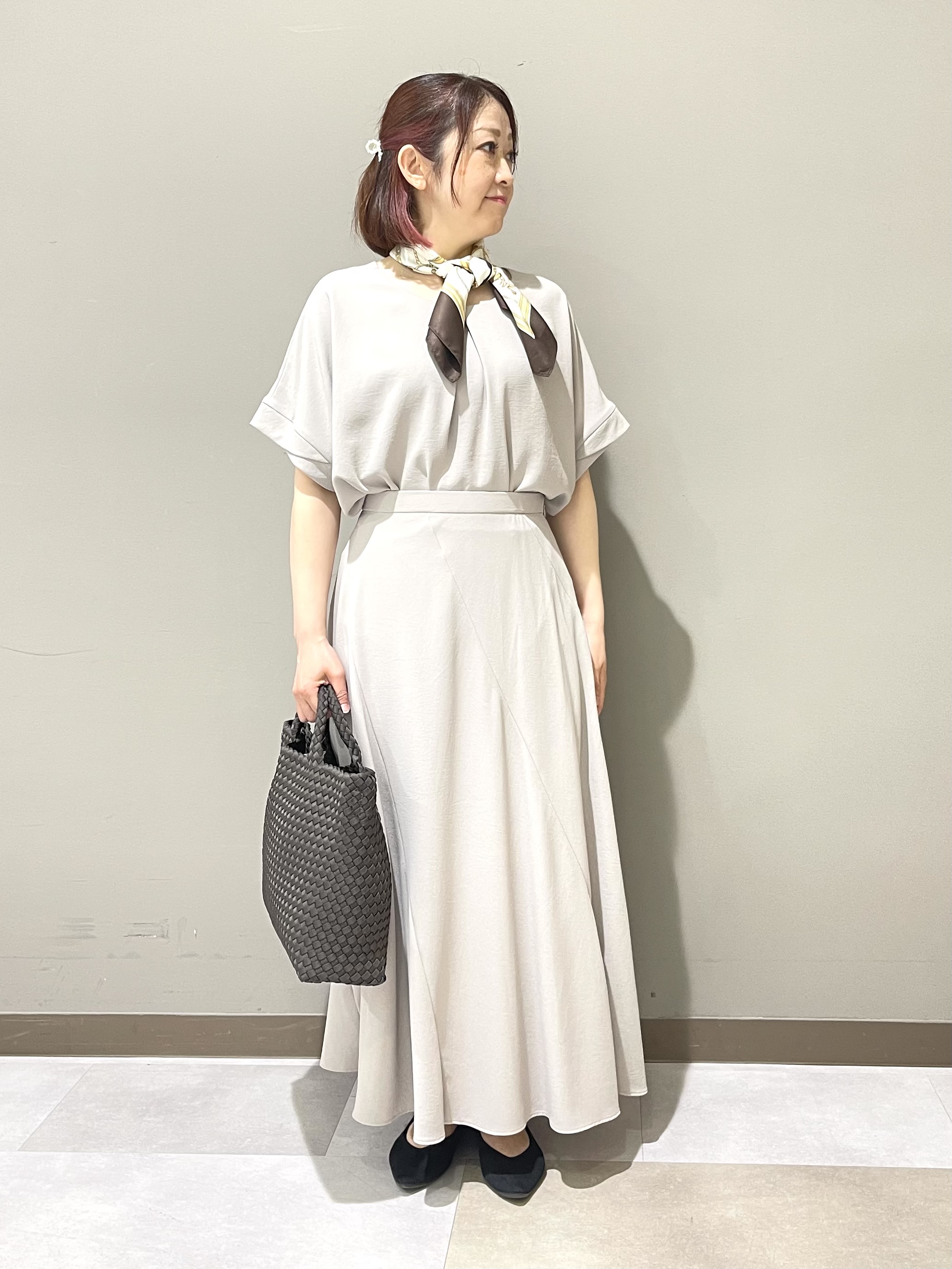 Tomoさんの「UNTITLED｜【接触冷感/UVカット/遮熱機能】フライスジャージカーディガン」を使ったコーディネート