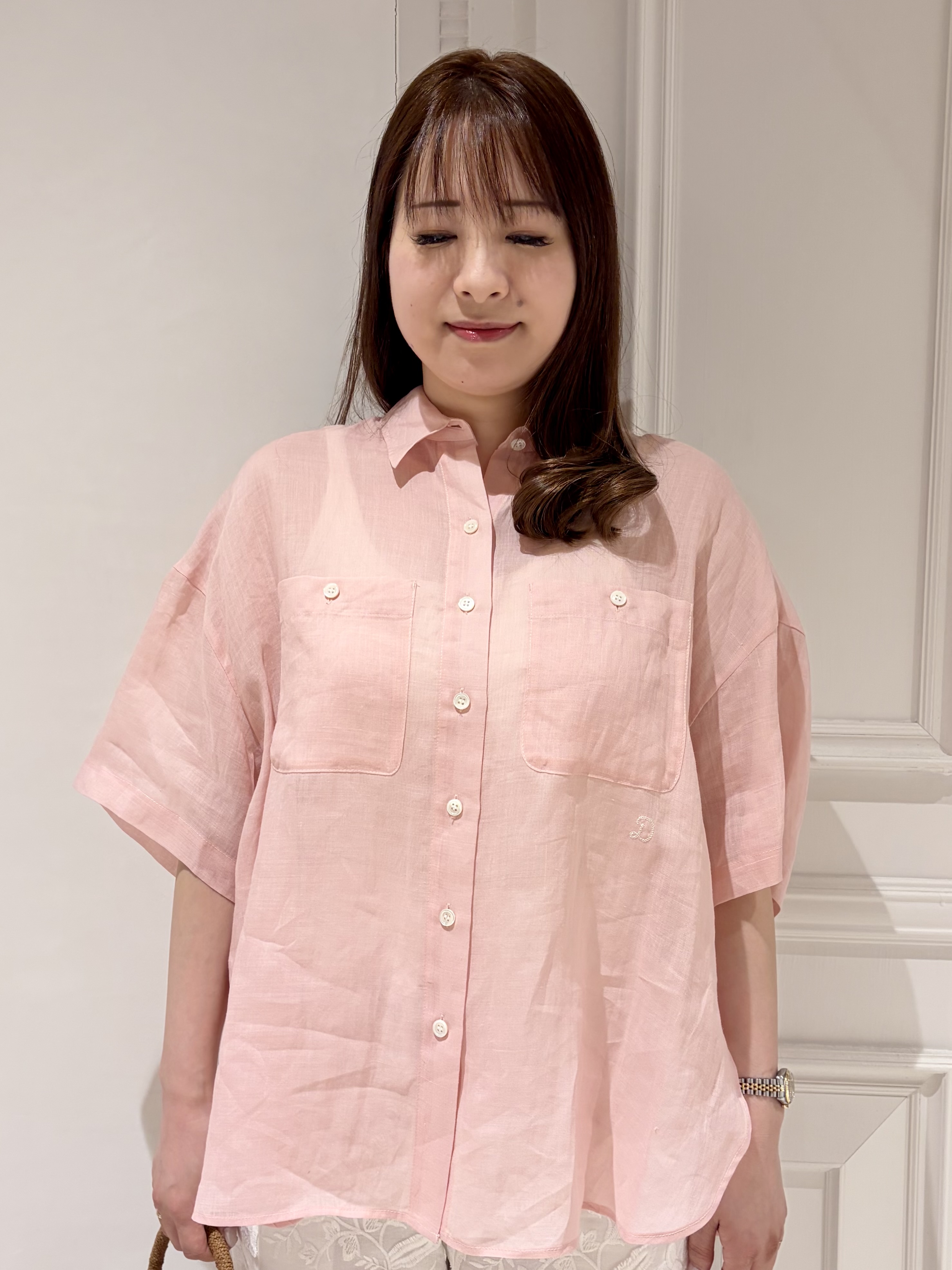 minowaさんの「DRESSTERIOR｜ピュアラミー シャツ」を使ったコーディネート