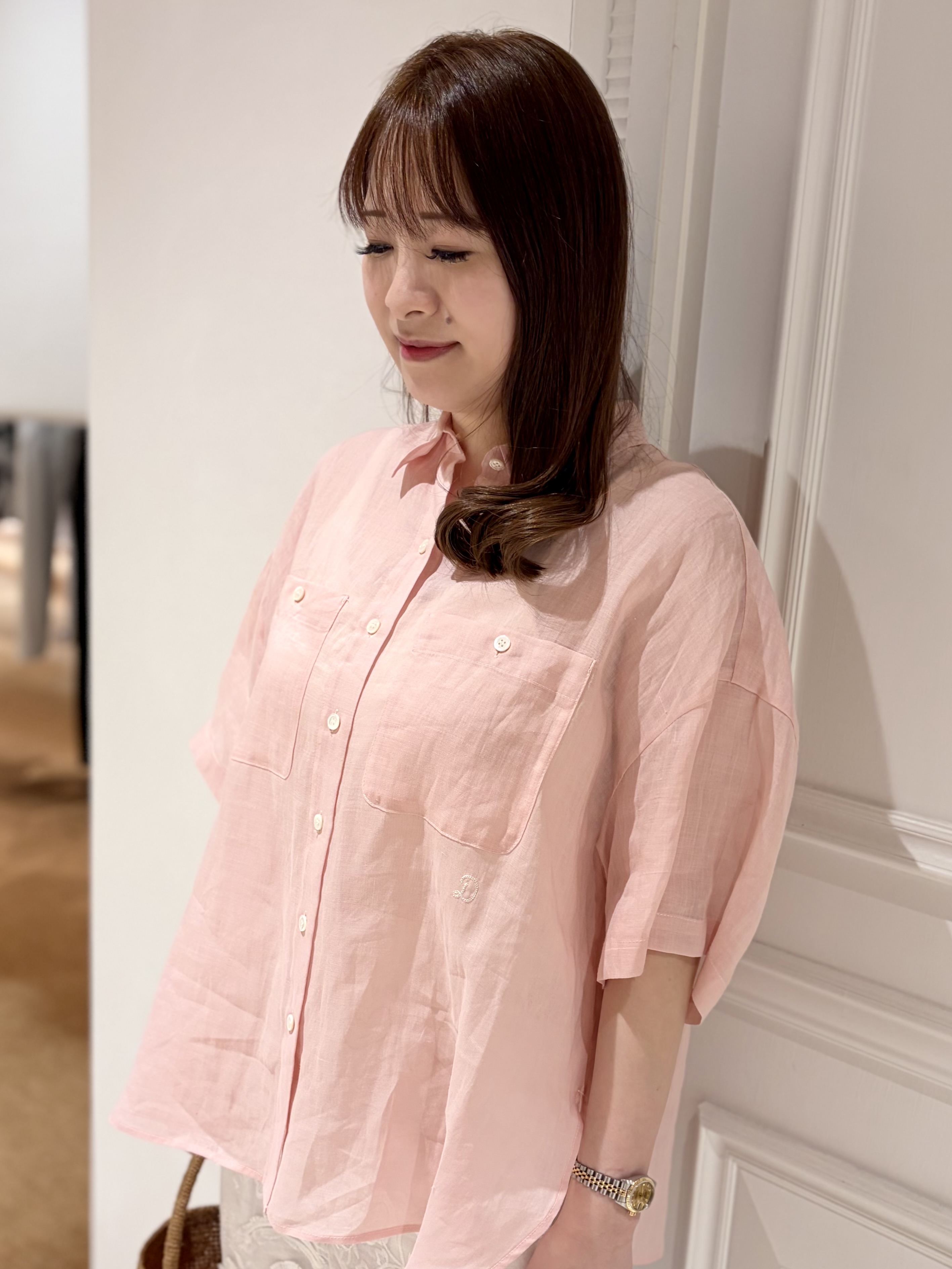 minowaさんの「DRESSTERIOR｜ピュアラミー シャツ」を使ったコーディネート